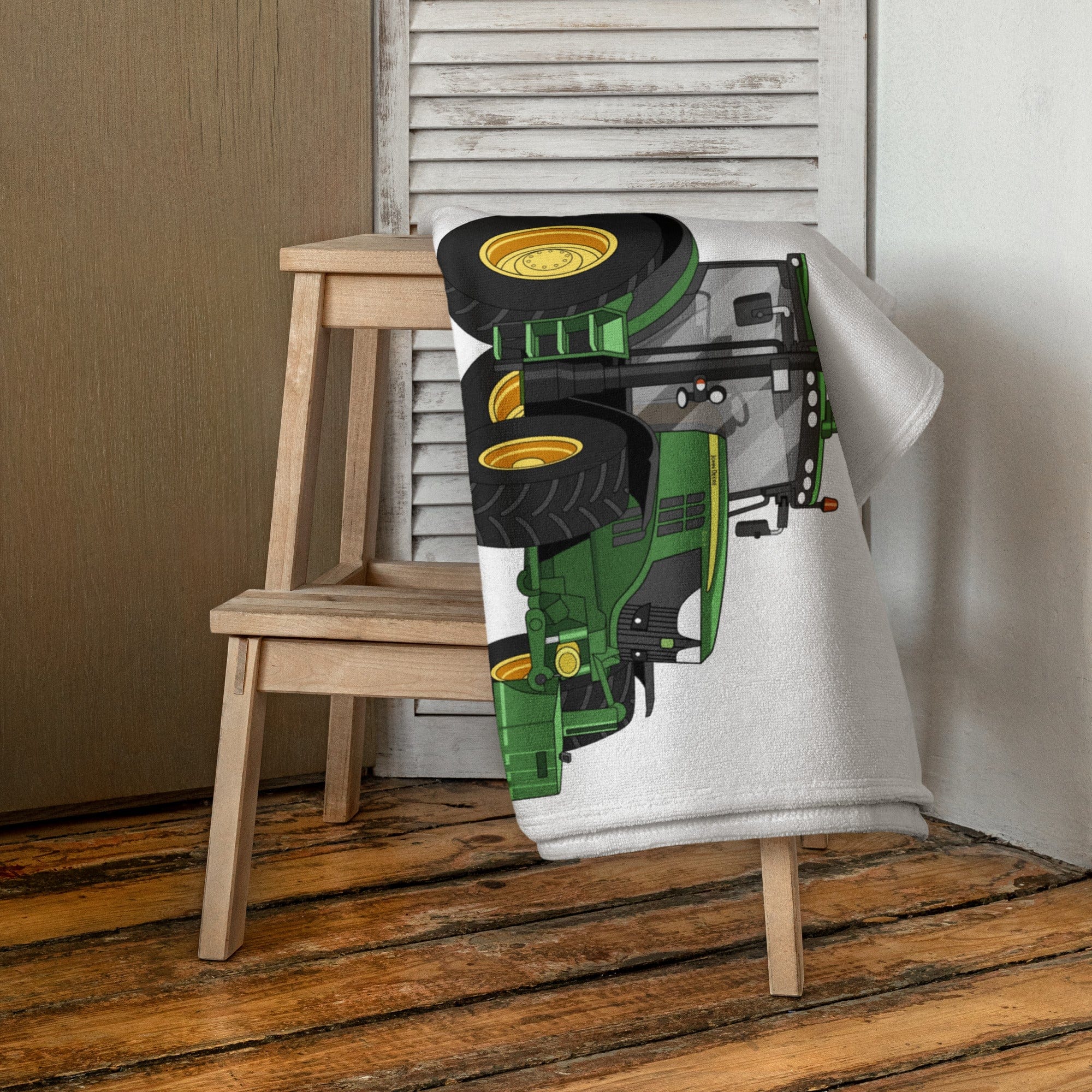 The Tractor Mugs Store John Deere 6210 R | Towel Quality Farmers Merch