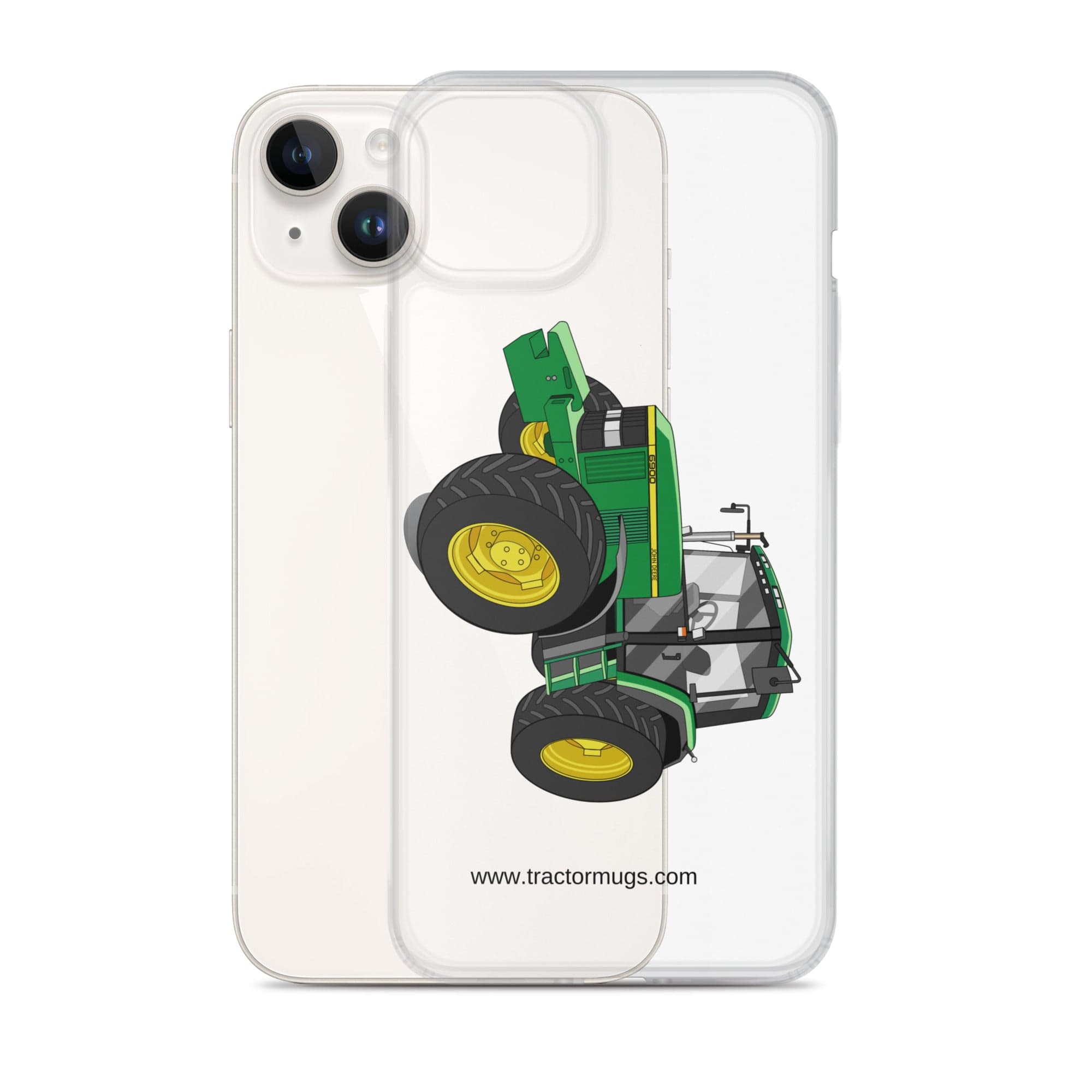 The Tractor Mugs Store John Deere 6900 | Clear Case for iPhone® Quality Farmers Merch