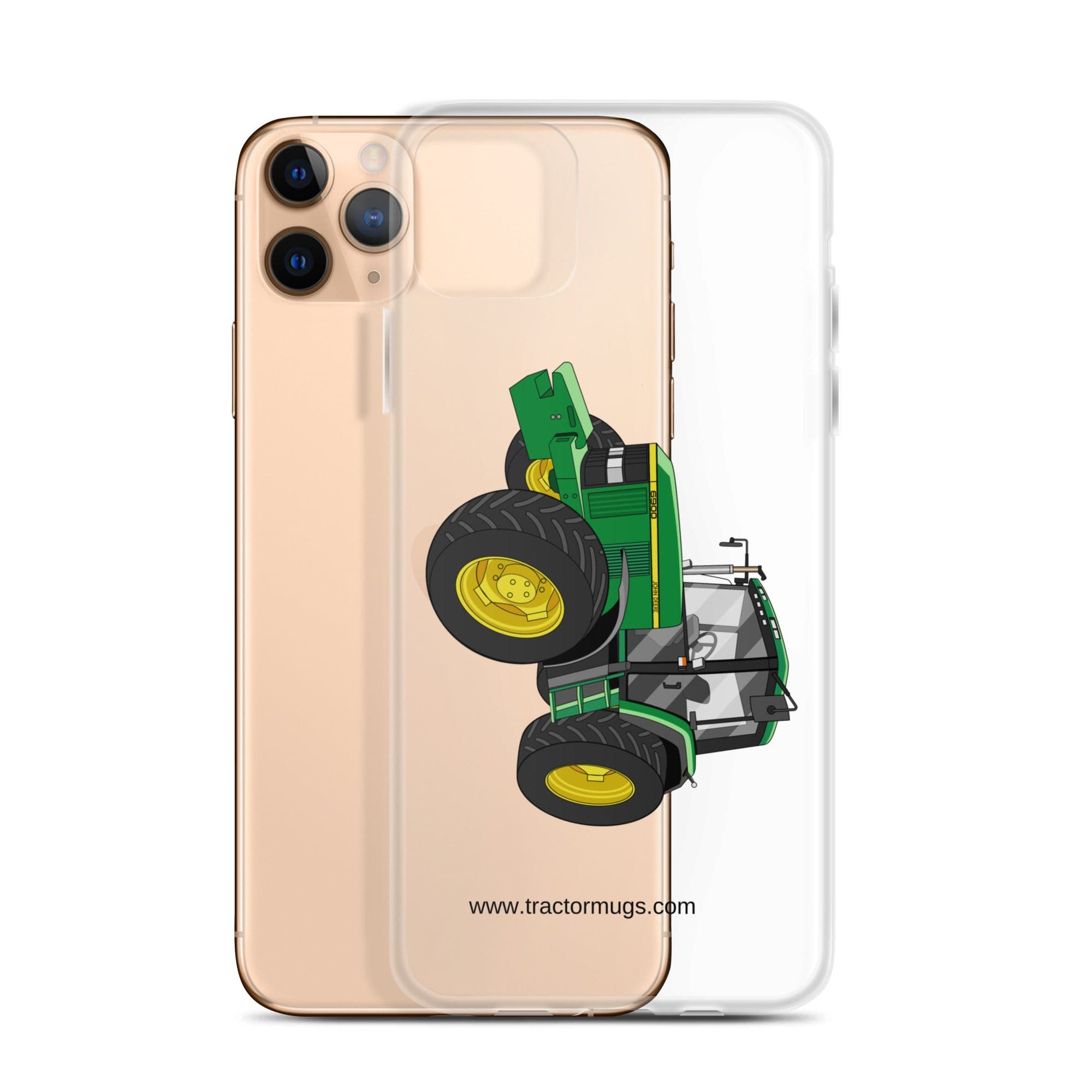 The Tractor Mugs Store John Deere 6900 | Clear Case for iPhone® Quality Farmers Merch