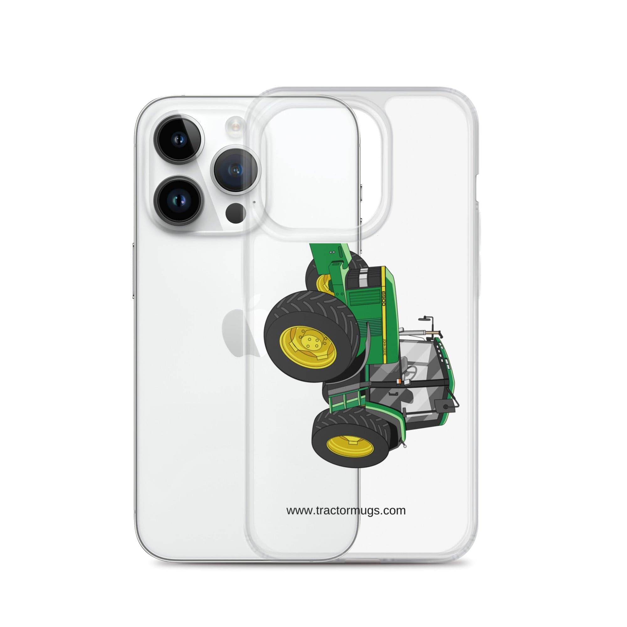 The Tractor Mugs Store John Deere 6900 | Clear Case for iPhone® Quality Farmers Merch