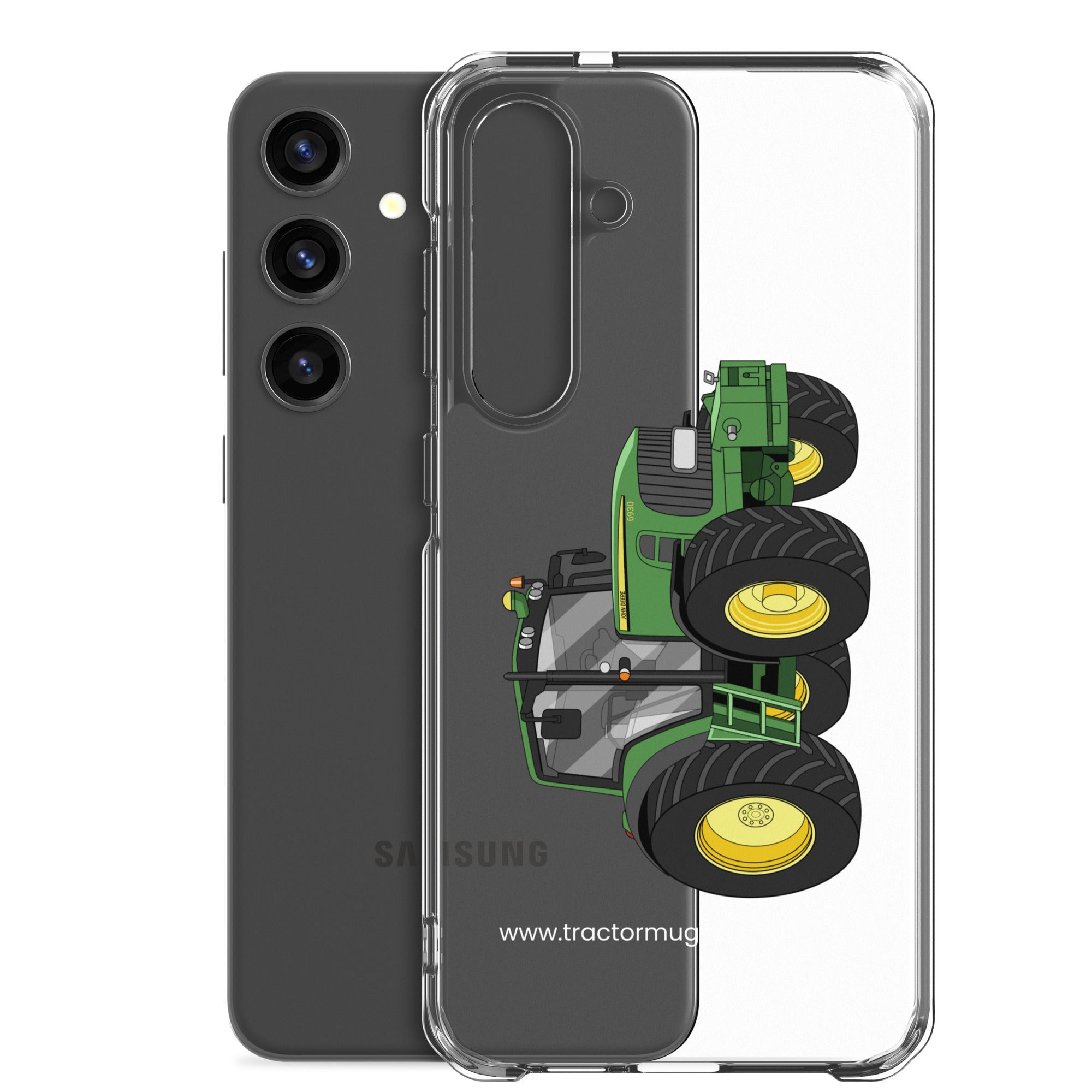 The Tractor Mugs Store John Deere 6930 Premium | Clear Case for Samsung® Quality Farmers Merch