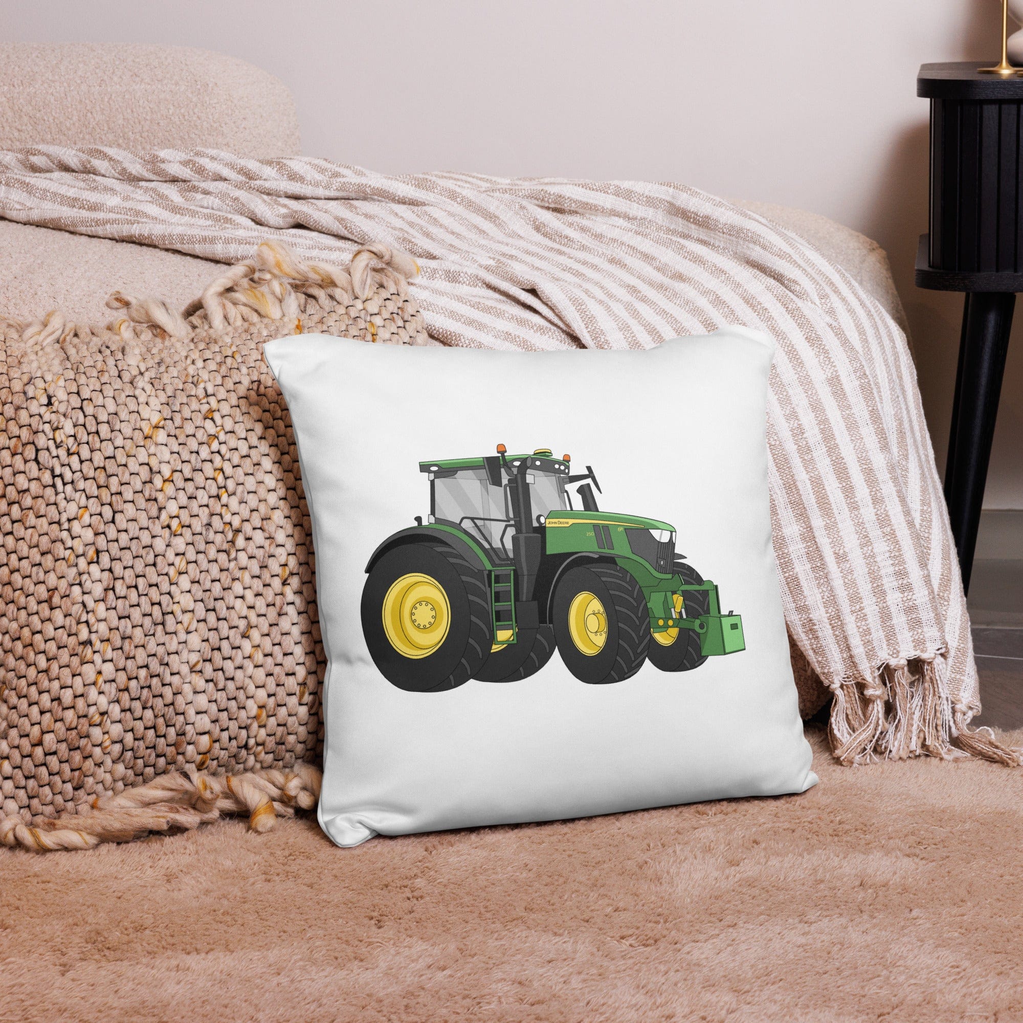 The Tractor Mugs Store John Deere 6R | Pillow Case Quality Farmers Merch