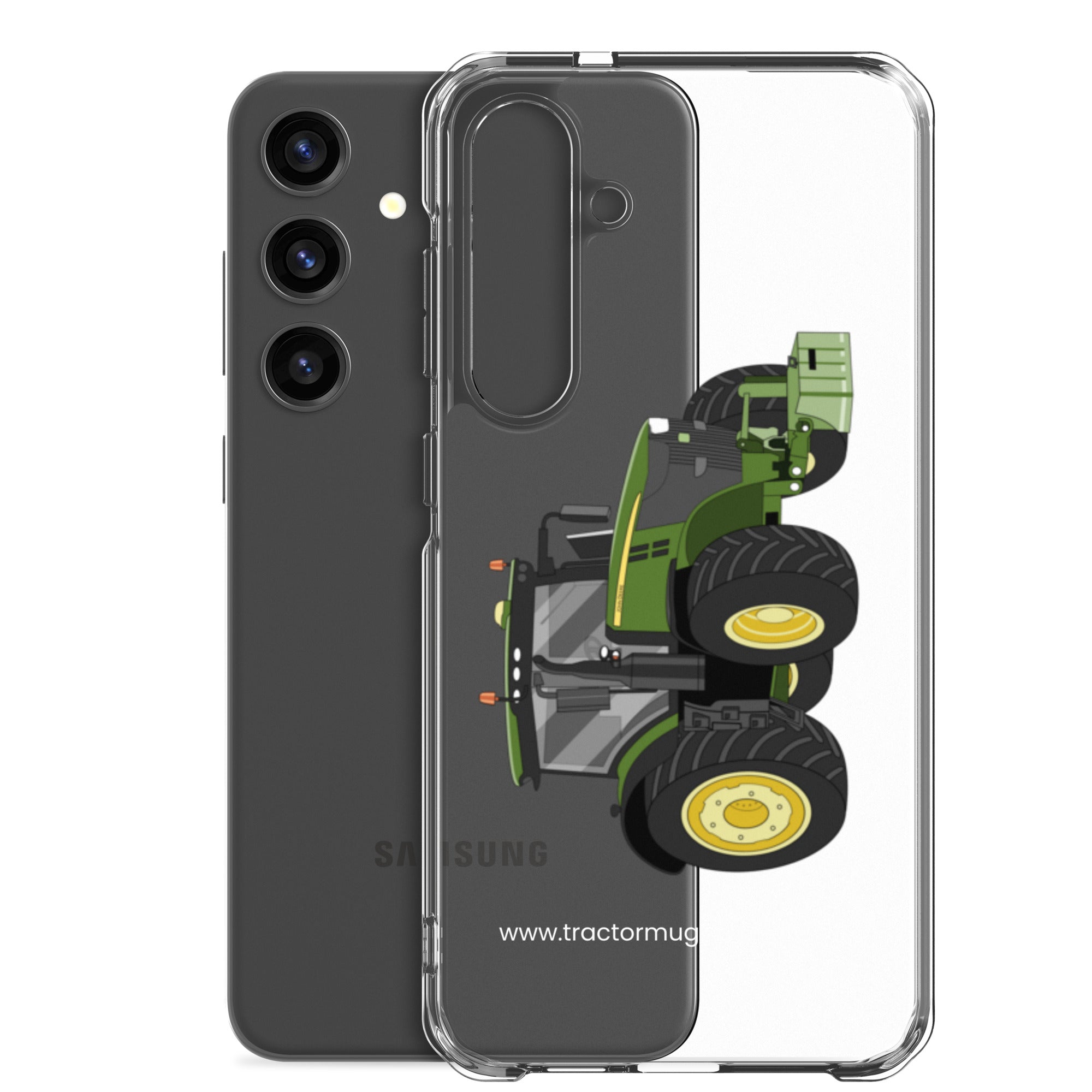 The Tractor Mugs Store John Deere 7310R | Clear Case for Samsung® Quality Farmers Merch