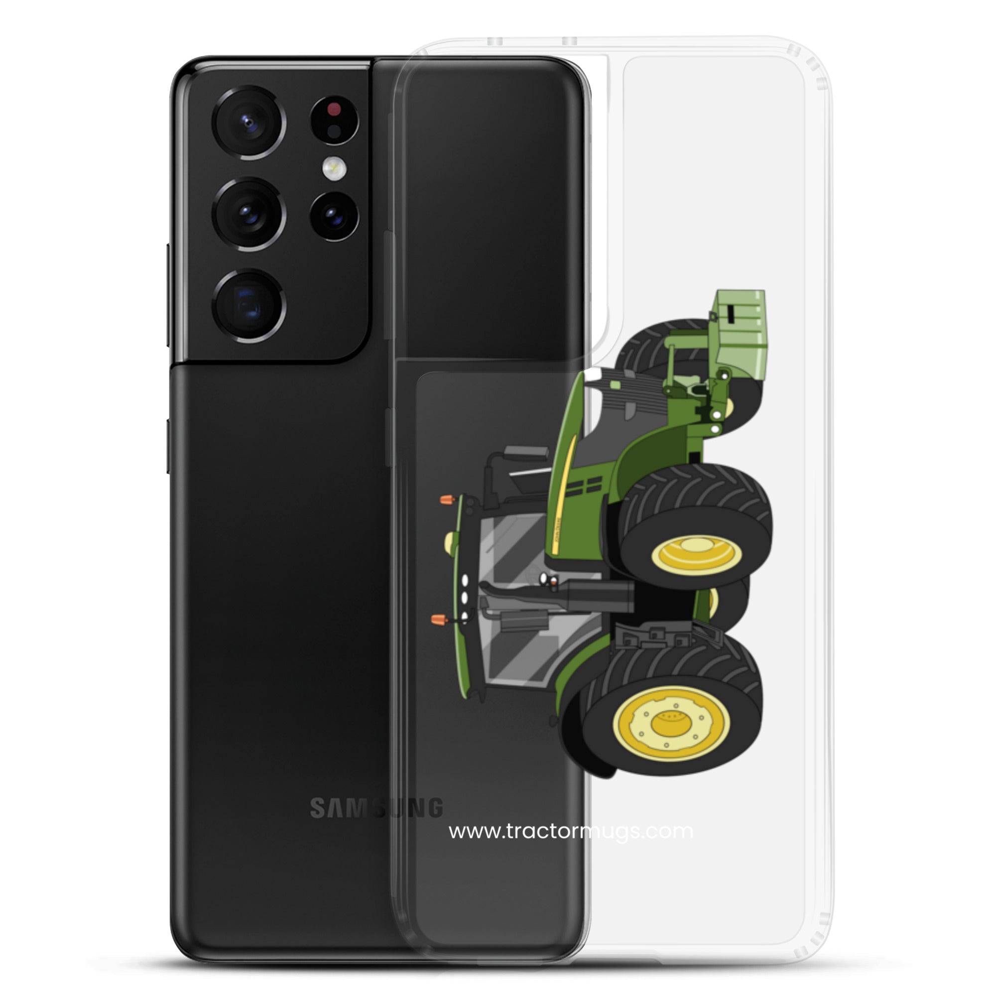 The Tractor Mugs Store John Deere 7310R | Clear Case for Samsung® Quality Farmers Merch