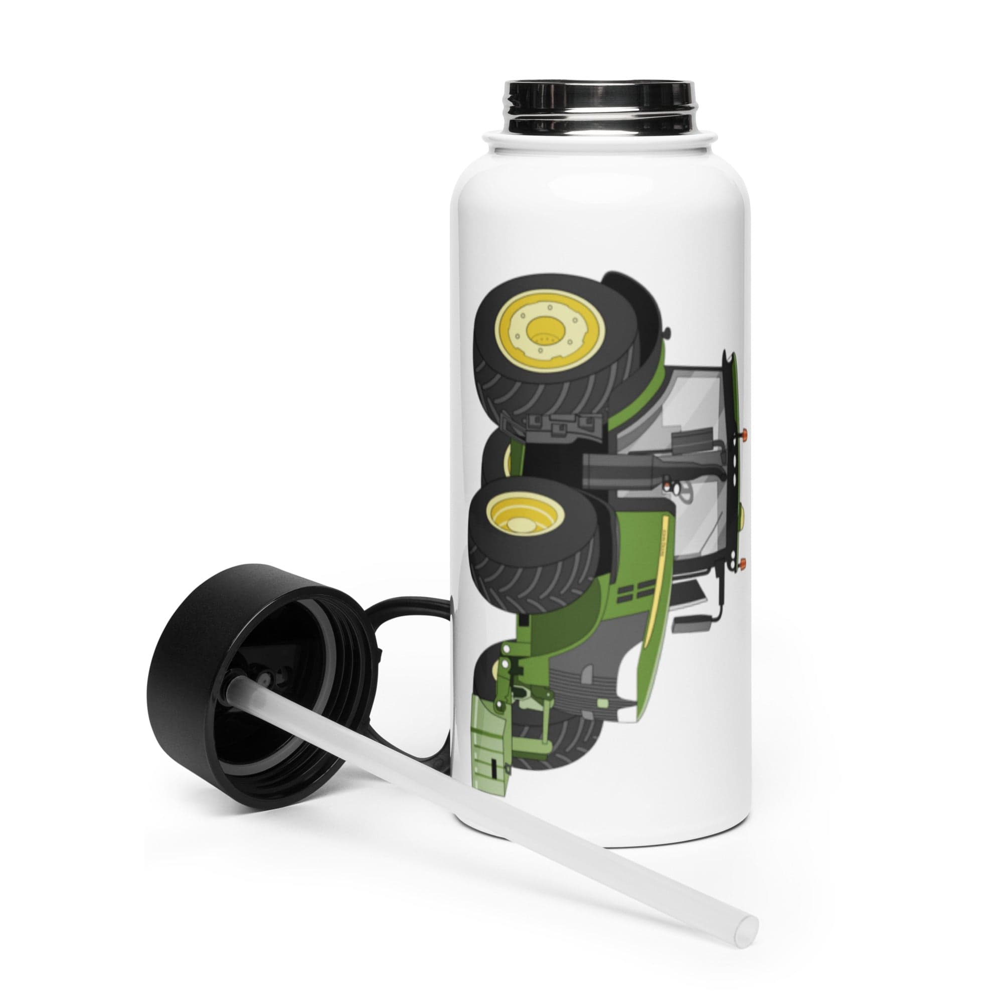 The Tractor Mugs Store John Deere 7310R | Stainless Steel Water Bottle Quality Farmers Merch