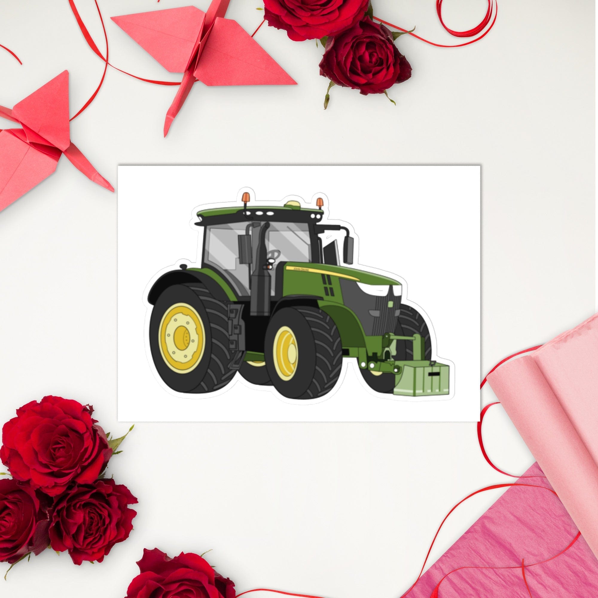 The Tractor Mugs Store John Deere 7310R | Sticker sheet Quality Farmers Merch