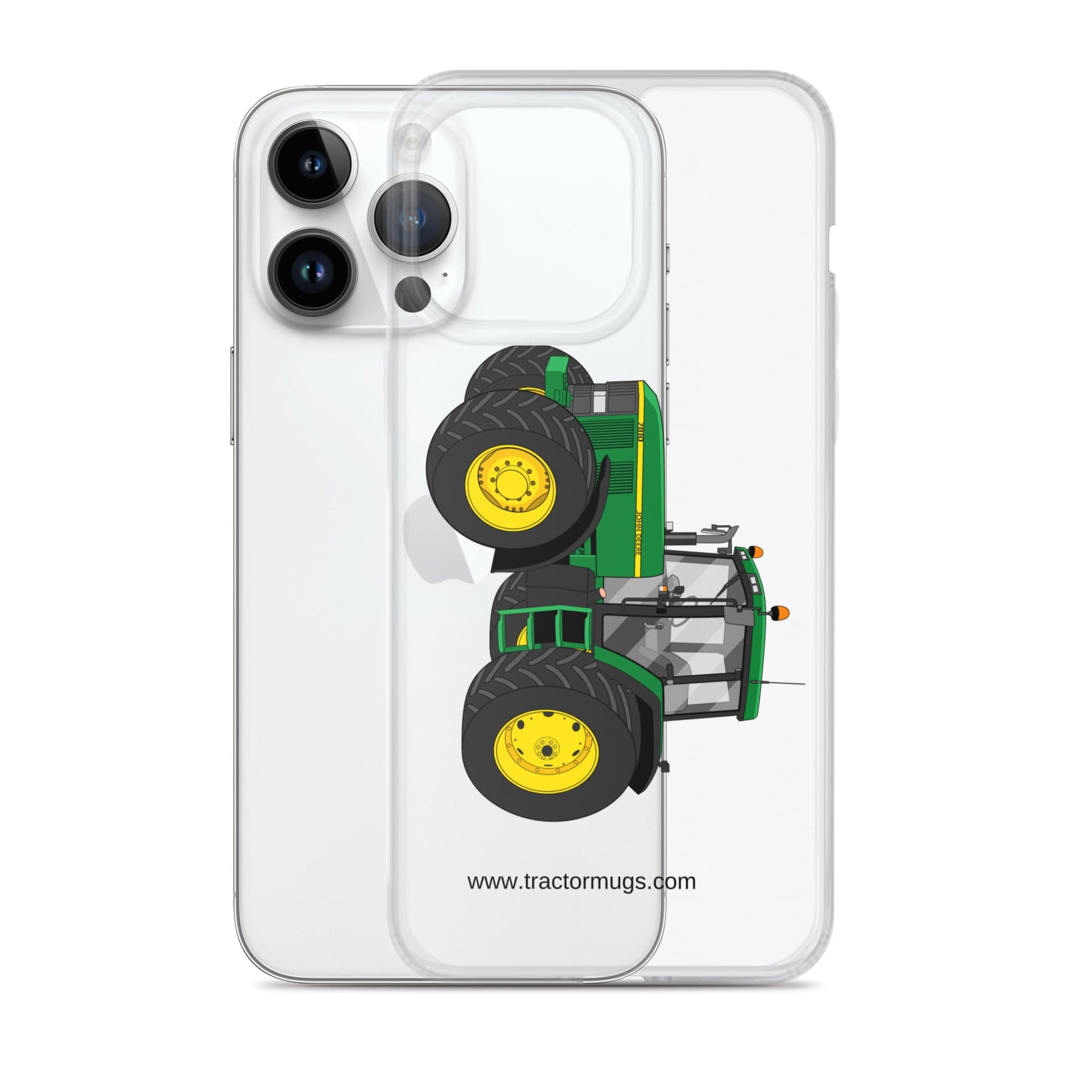 The Tractor Mugs Store John Deere 7810 | Clear Case for iPhone® Quality Farmers Merch