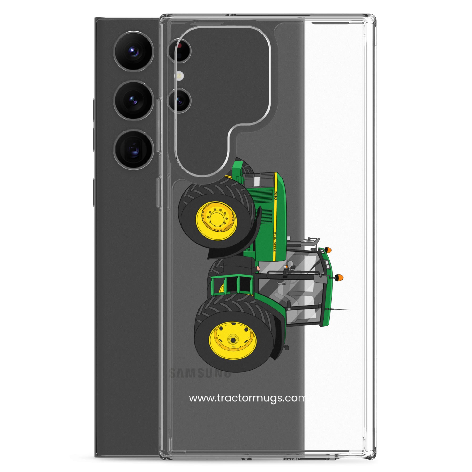 The Tractor Mugs Store John Deere 7810 | Clear Case for Samsung® Quality Farmers Merch