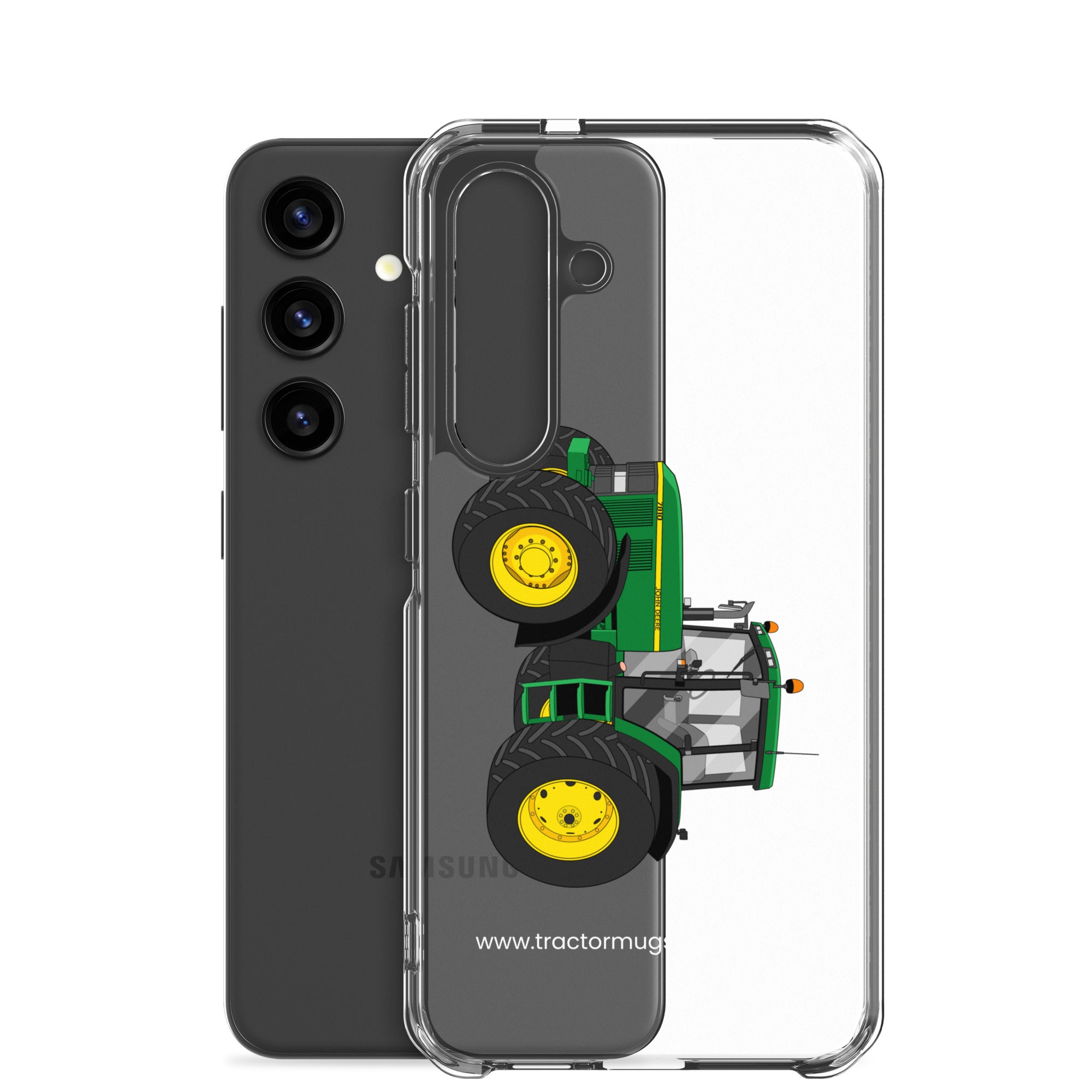 The Tractor Mugs Store John Deere 7810 | Clear Case for Samsung® Quality Farmers Merch
