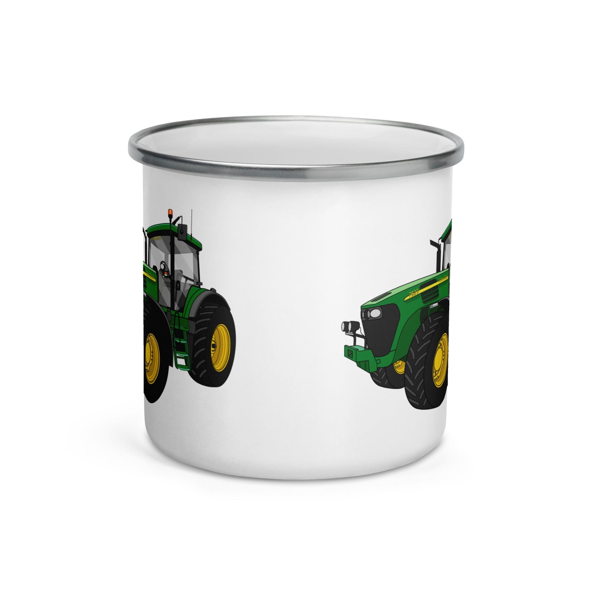 The Tractor Mugs Store John Deere 7820 | Enamel Mug Quality Farmers Merch