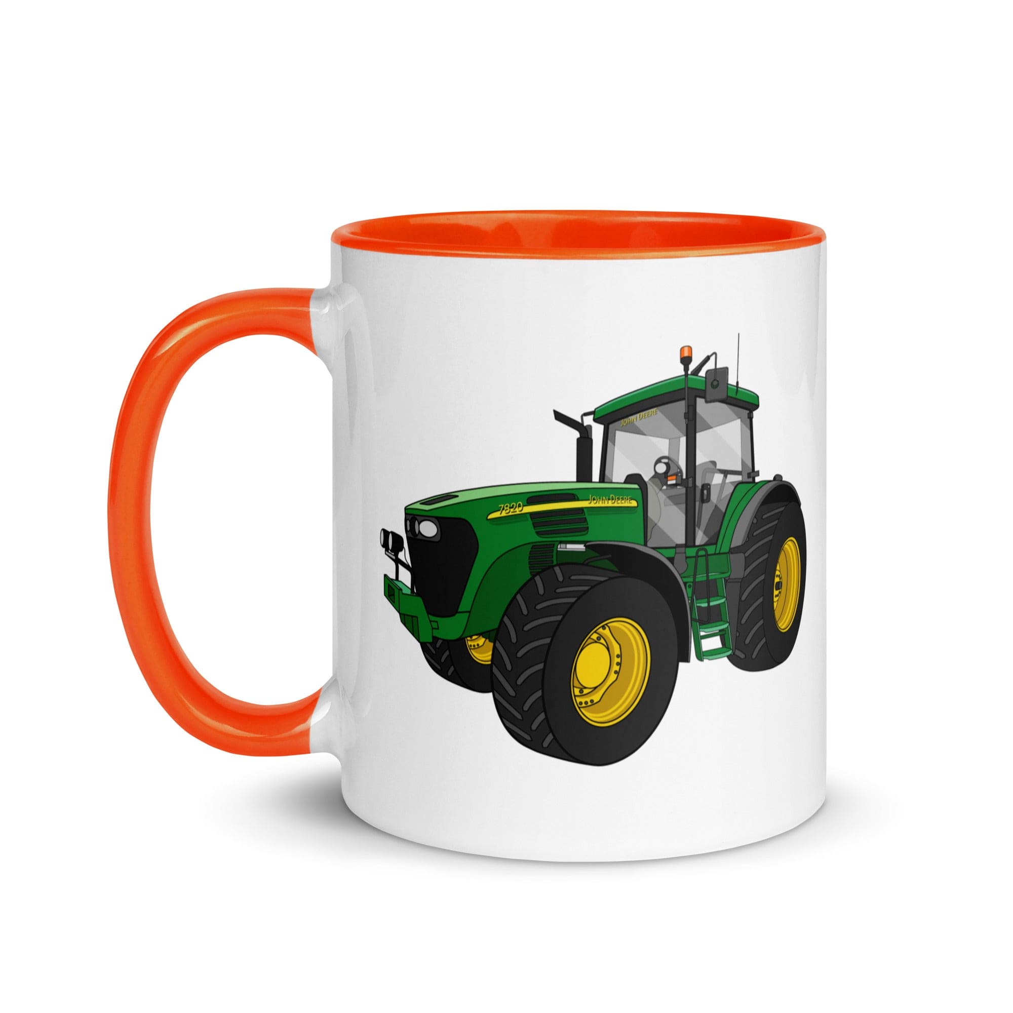 The Tractor Mugs Store John Deere 7820 Mug with Color Inside Quality Farmers Merch