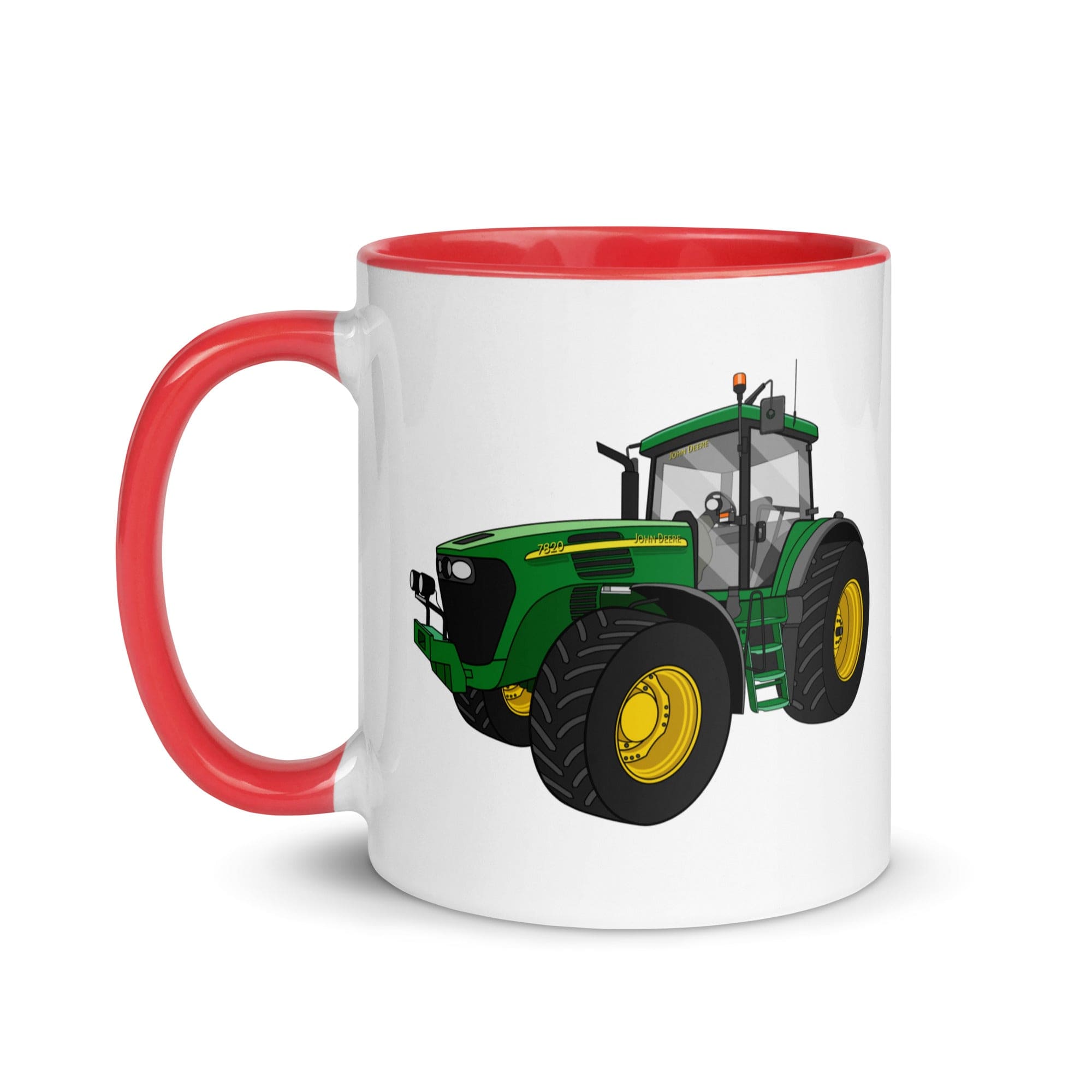 The Tractor Mugs Store John Deere 7820 Mug with Color Inside Quality Farmers Merch