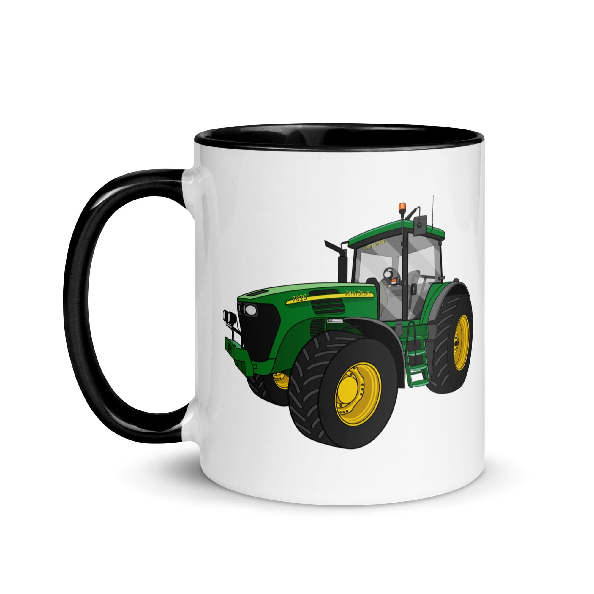The Tractor Mugs Store John Deere 7820 Mug with Color Inside Quality Farmers Merch