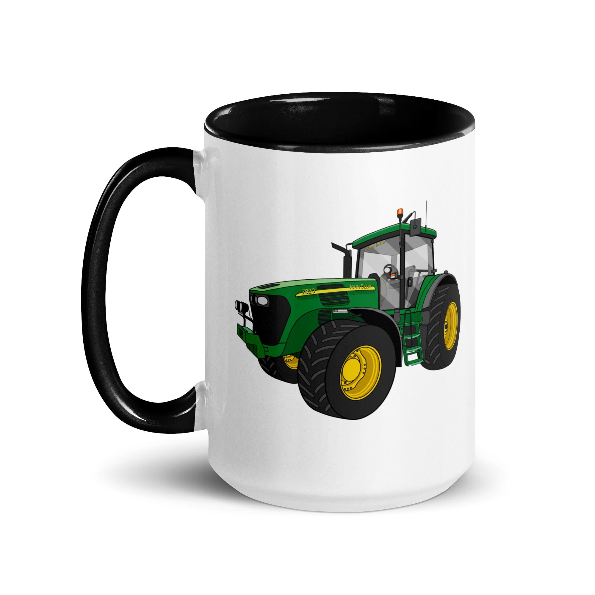 The Tractor Mugs Store John Deere 7820 Mug with Color Inside Quality Farmers Merch