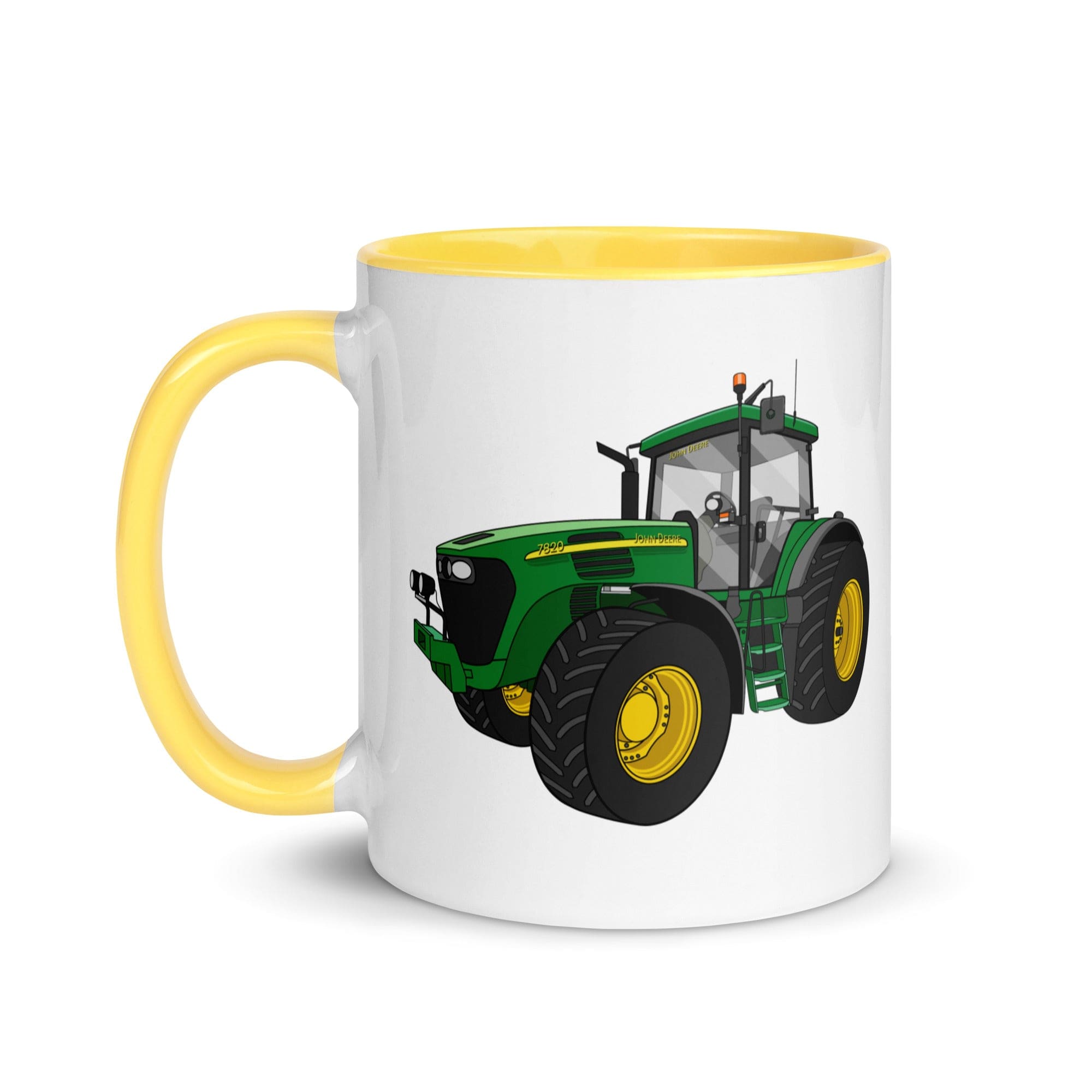 The Tractor Mugs Store John Deere 7820 Mug with Color Inside Quality Farmers Merch
