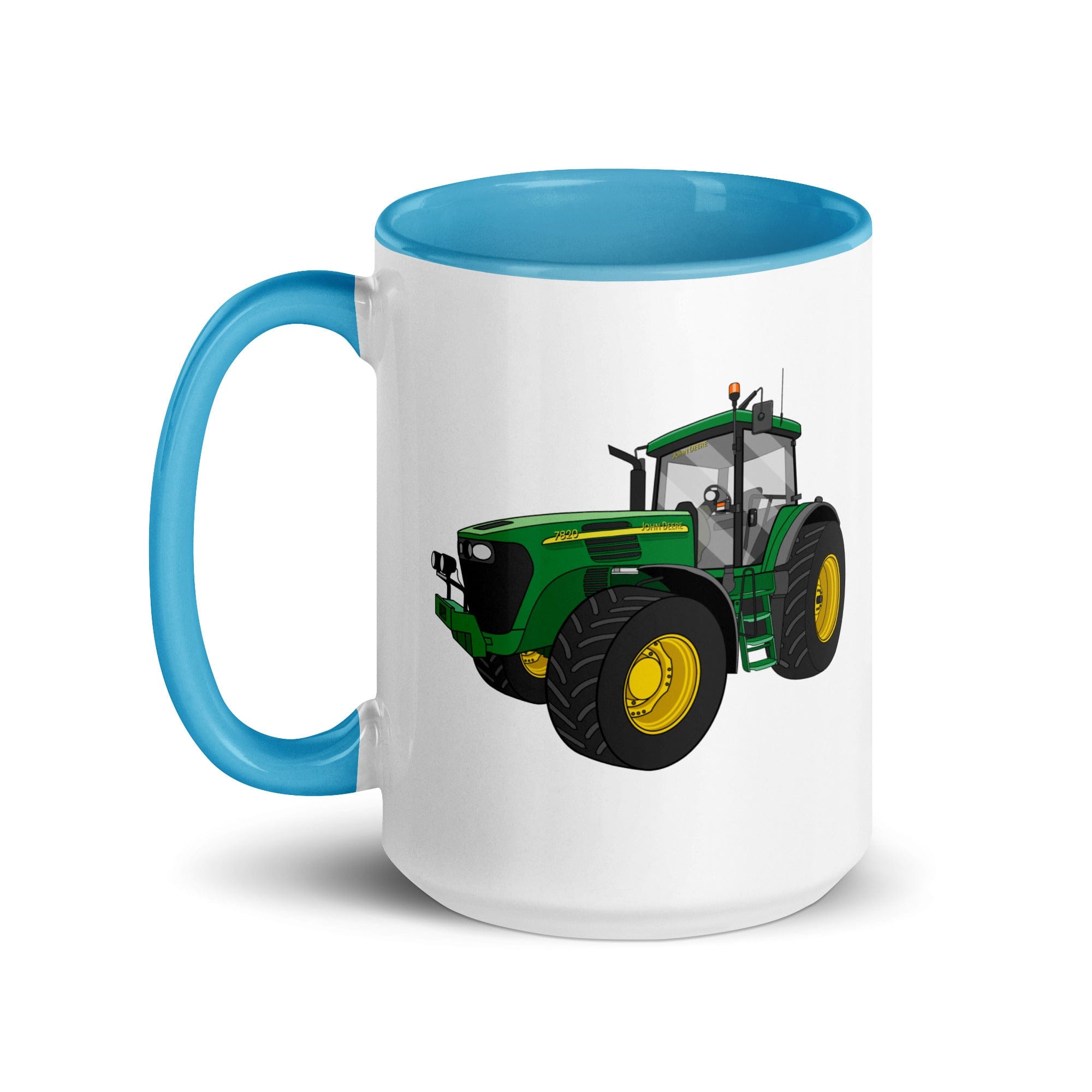 The Tractor Mugs Store John Deere 7820 Mug with Color Inside Quality Farmers Merch