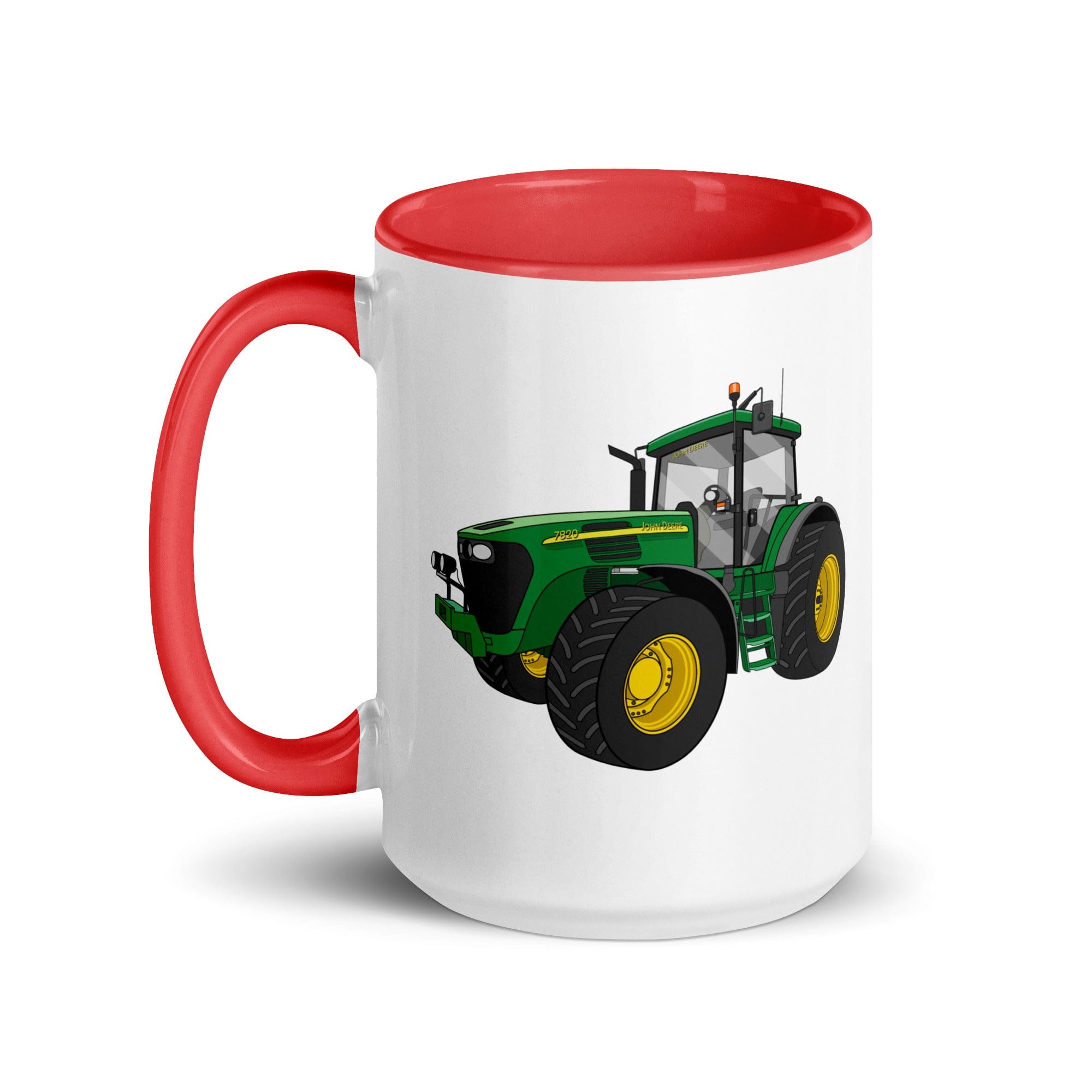 The Tractor Mugs Store John Deere 7820 Mug with Color Inside Quality Farmers Merch