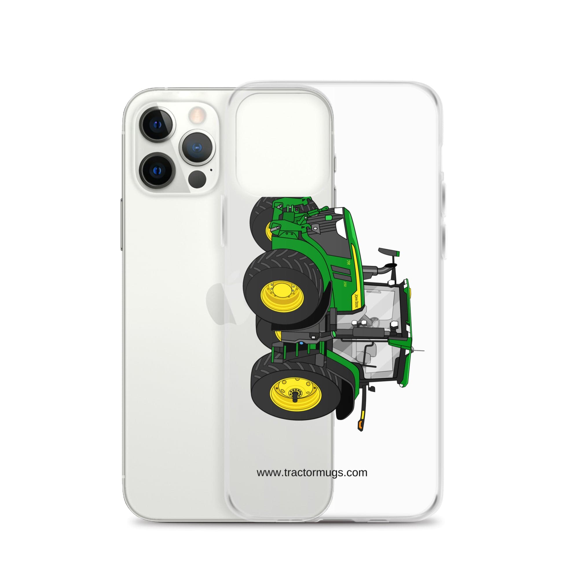 The Tractor Mugs Store John Deere 7R 350 Aut Power | Clear Case for iPhone® Quality Farmers Merch