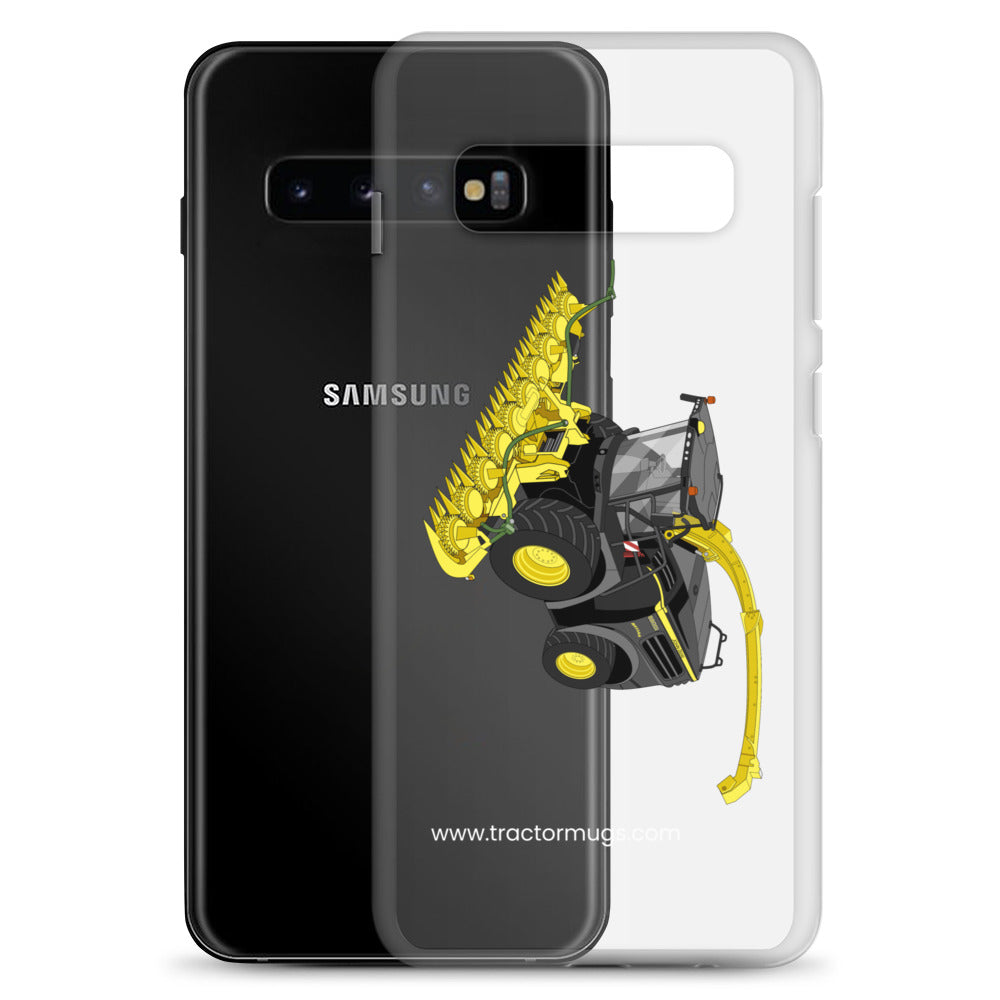 The Tractor Mugs Store John Deere 8800 Black Beauty Silage Harvester | Clear Case for Samsung® Quality Farmers Merch