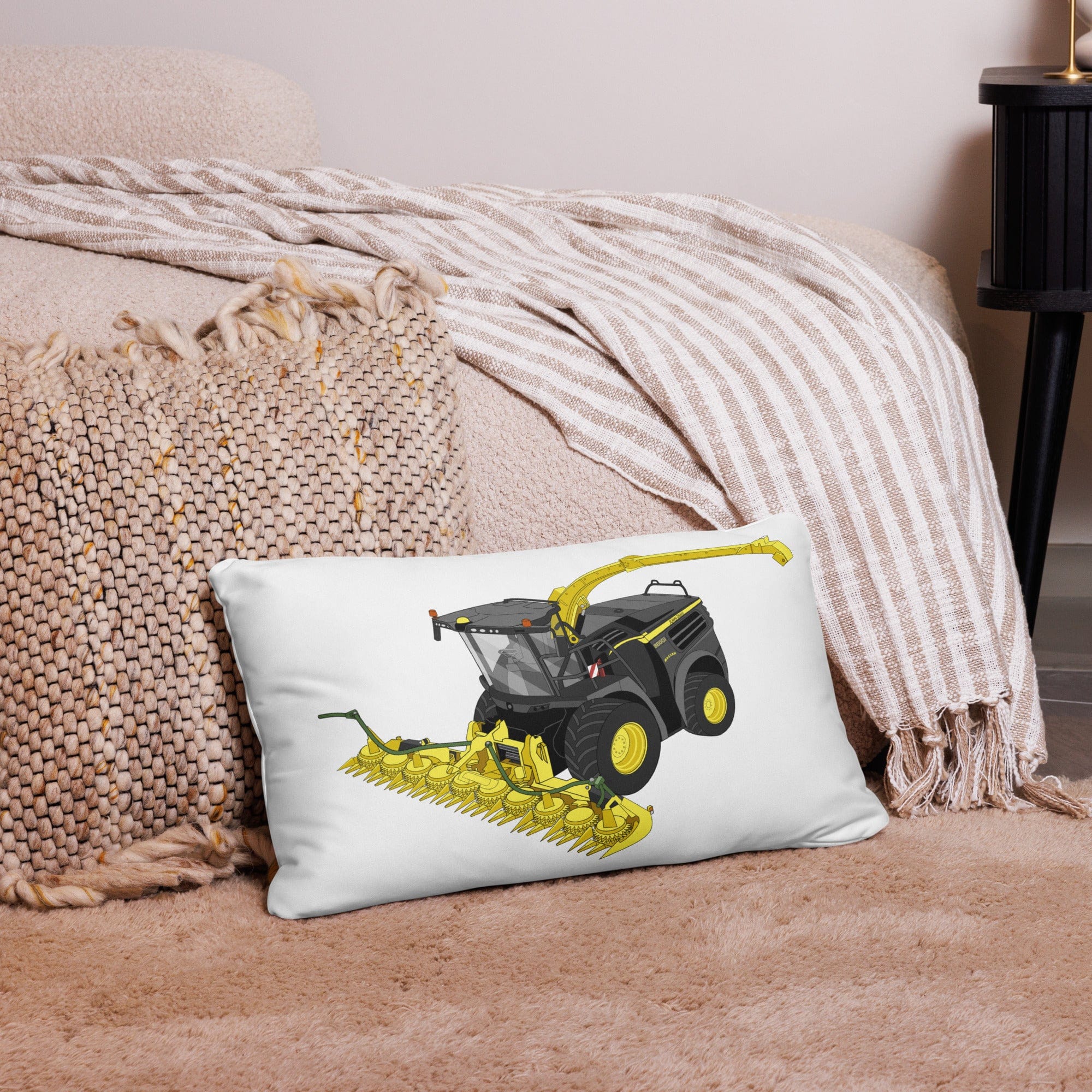 The Tractor Mugs Store John Deere 8800 Black Beauty Silage Harvester | Pillow Case Quality Farmers Merch