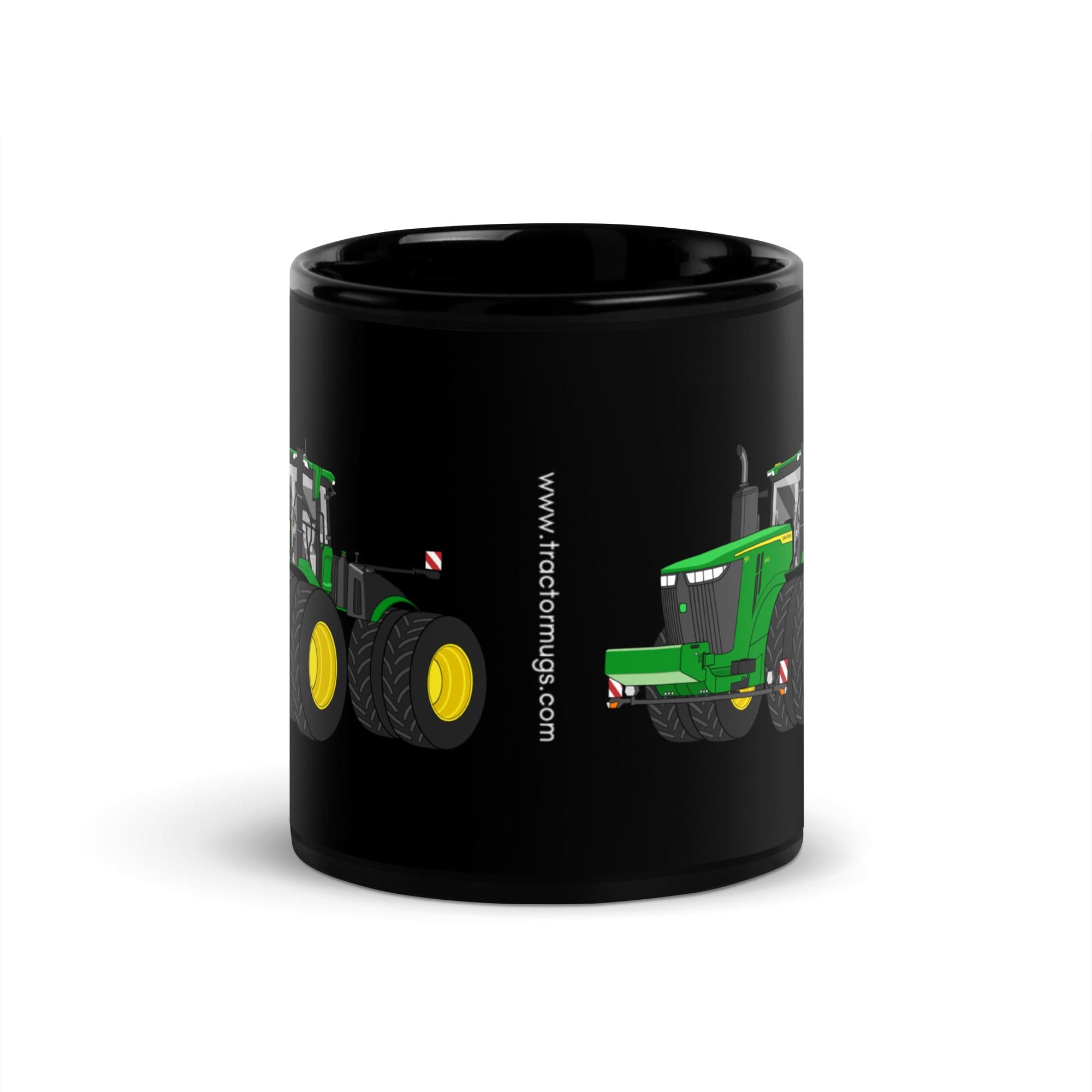 The Tractor Mugs Store John Deere 9R 640 | Black Glossy Mug Quality Farmers Merch