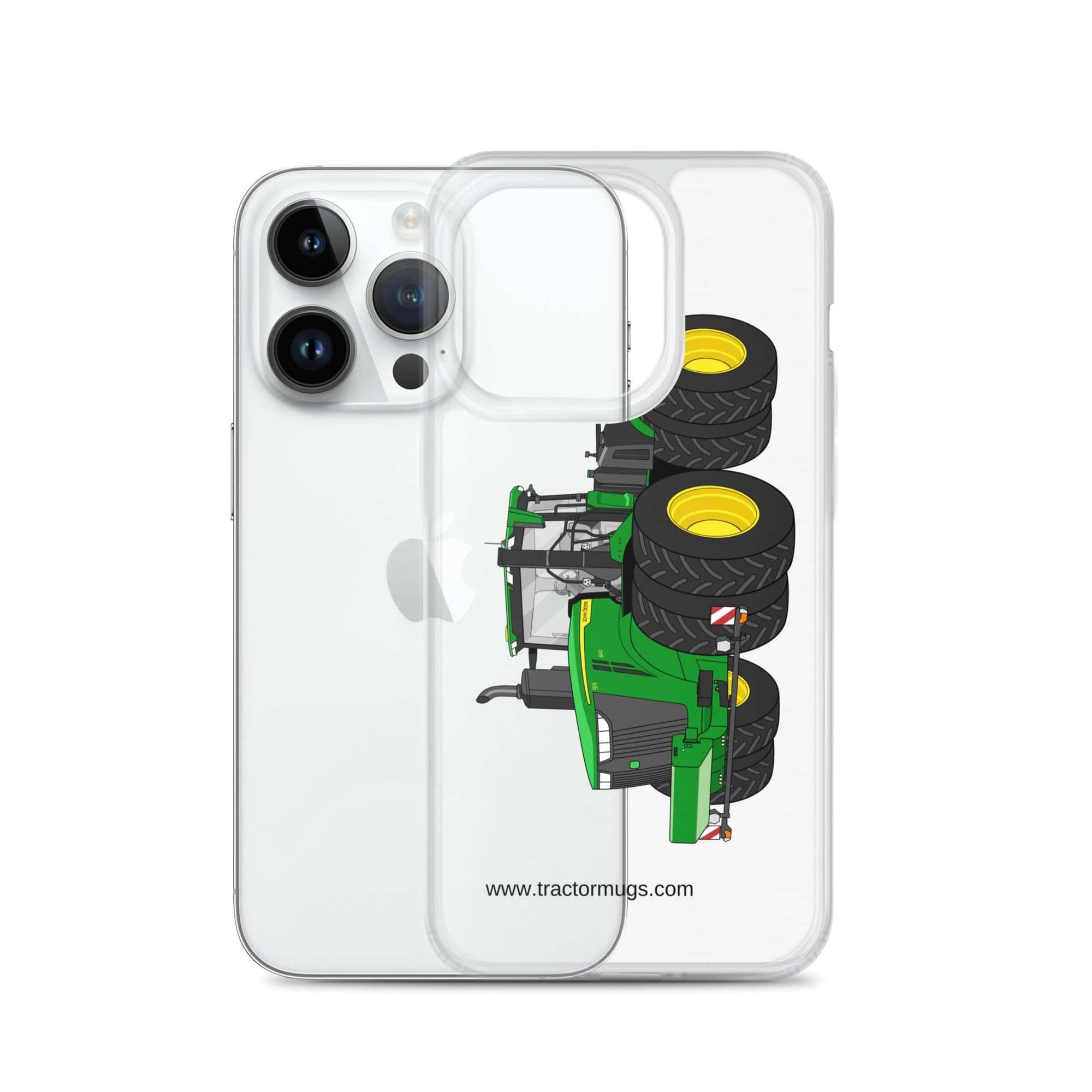 The Tractor Mugs Store John Deere 9R 640 | Clear Case for iPhone® Quality Farmers Merch