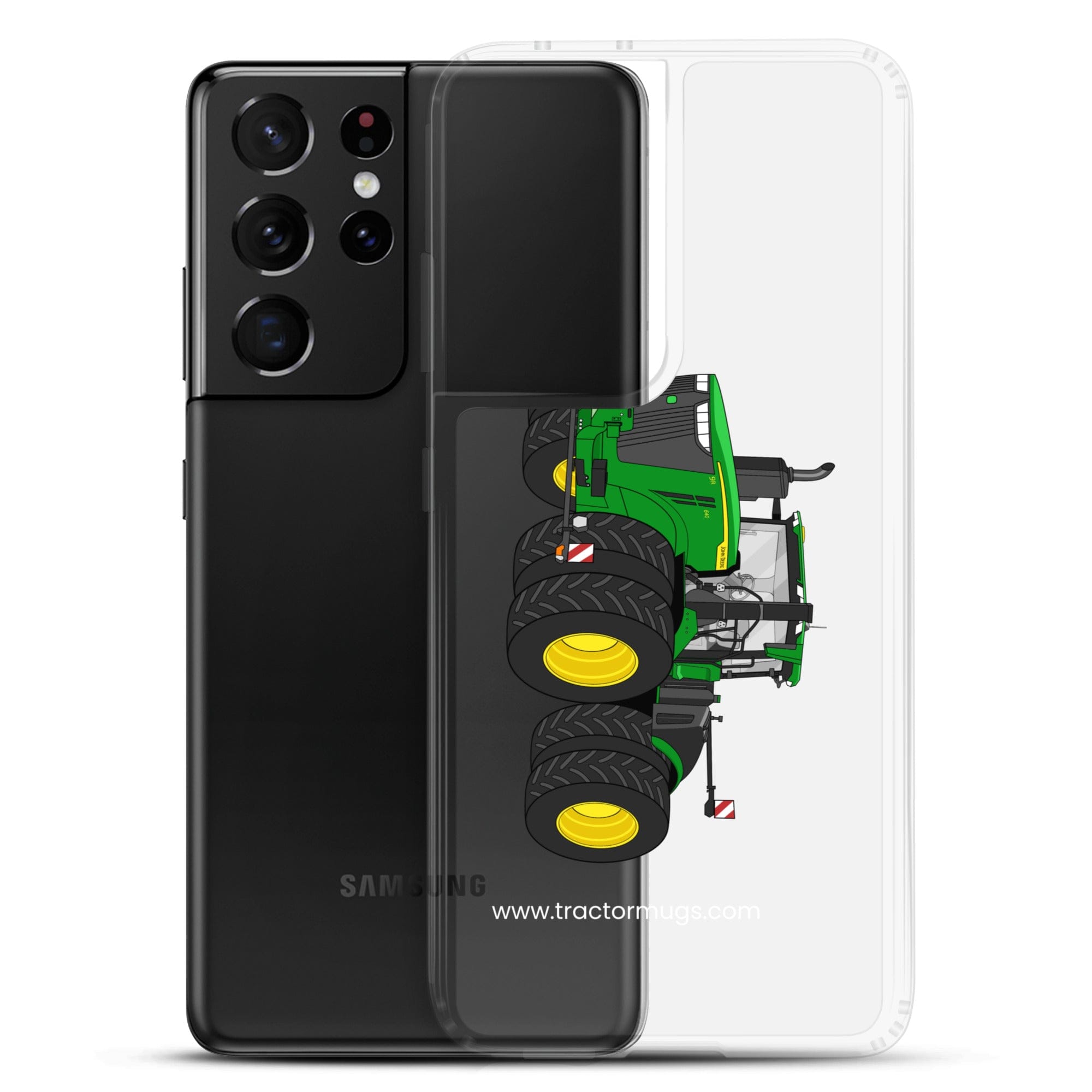 The Tractor Mugs Store John Deere 9R 640 | Clear Case for Samsung® Quality Farmers Merch