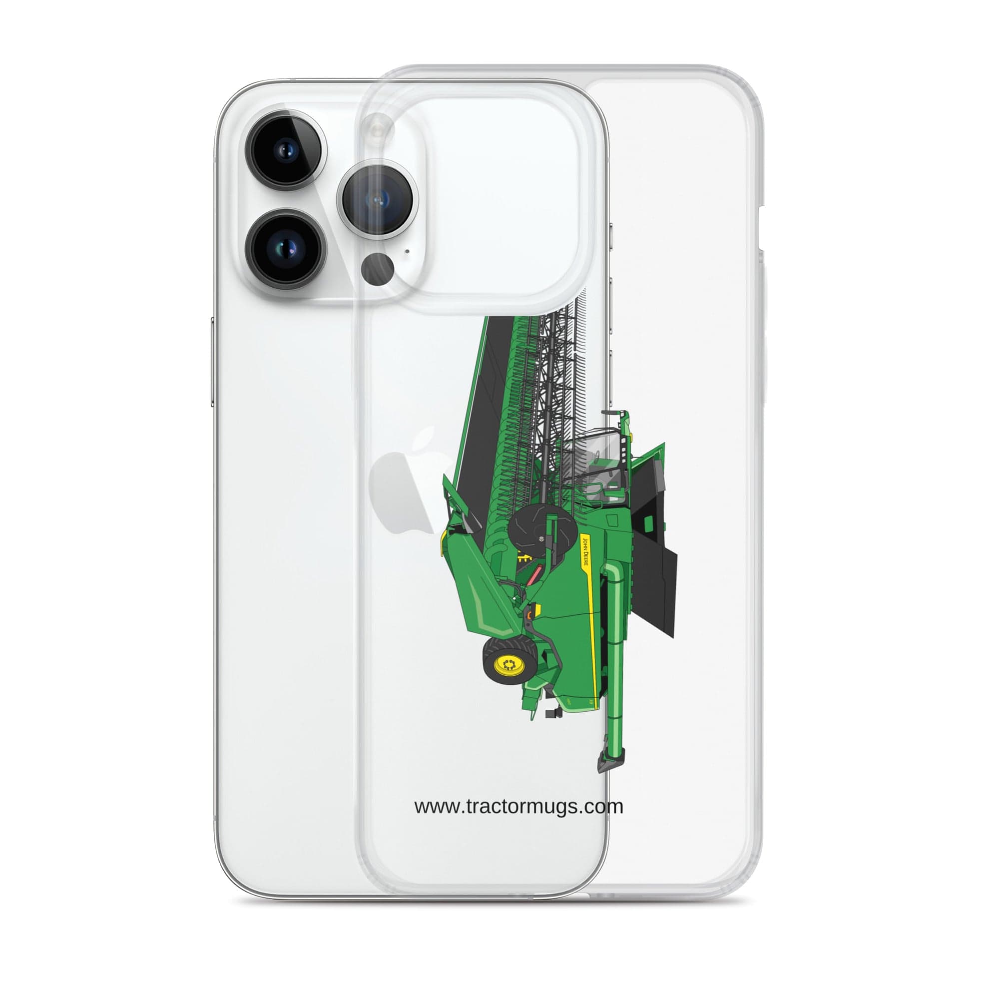 The Tractor Mugs Store John Deere X9 1100 Combine | Clear Case for iPhone® Quality Farmers Merch