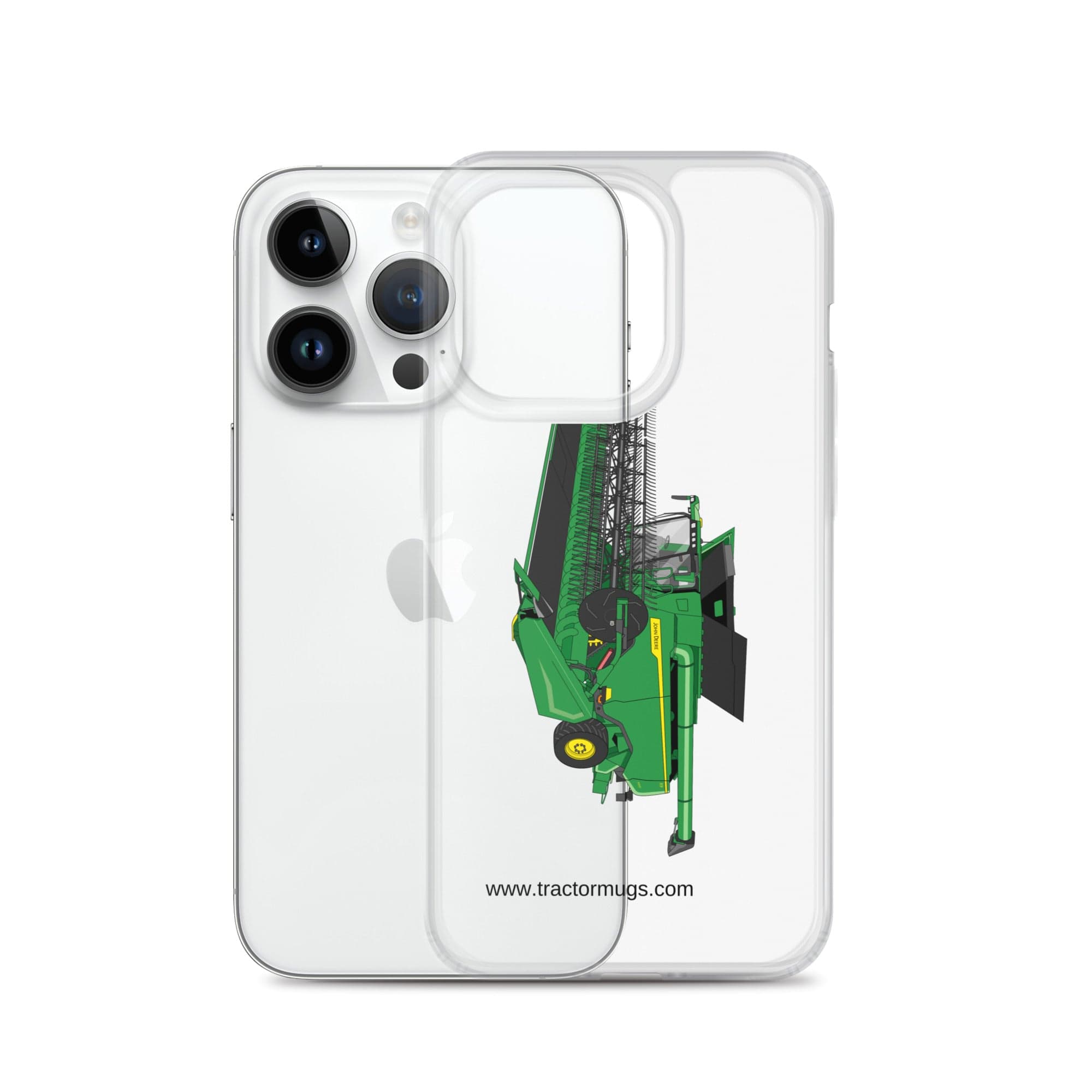 The Tractor Mugs Store John Deere X9 1100 Combine | Clear Case for iPhone® Quality Farmers Merch