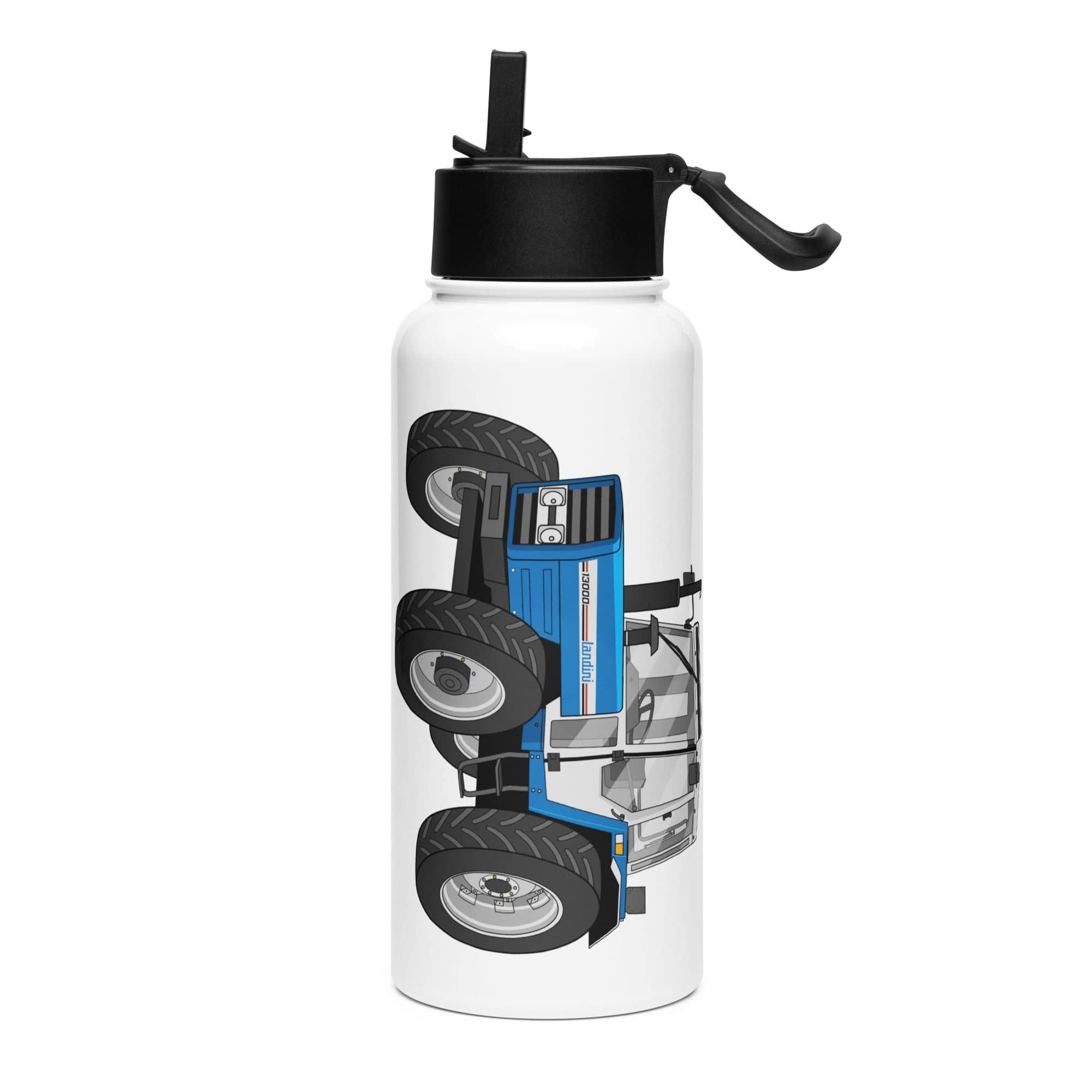 The Tractor Mugs Store Landini 13000 | Stainless Steel Water Bottle Quality Farmers Merch