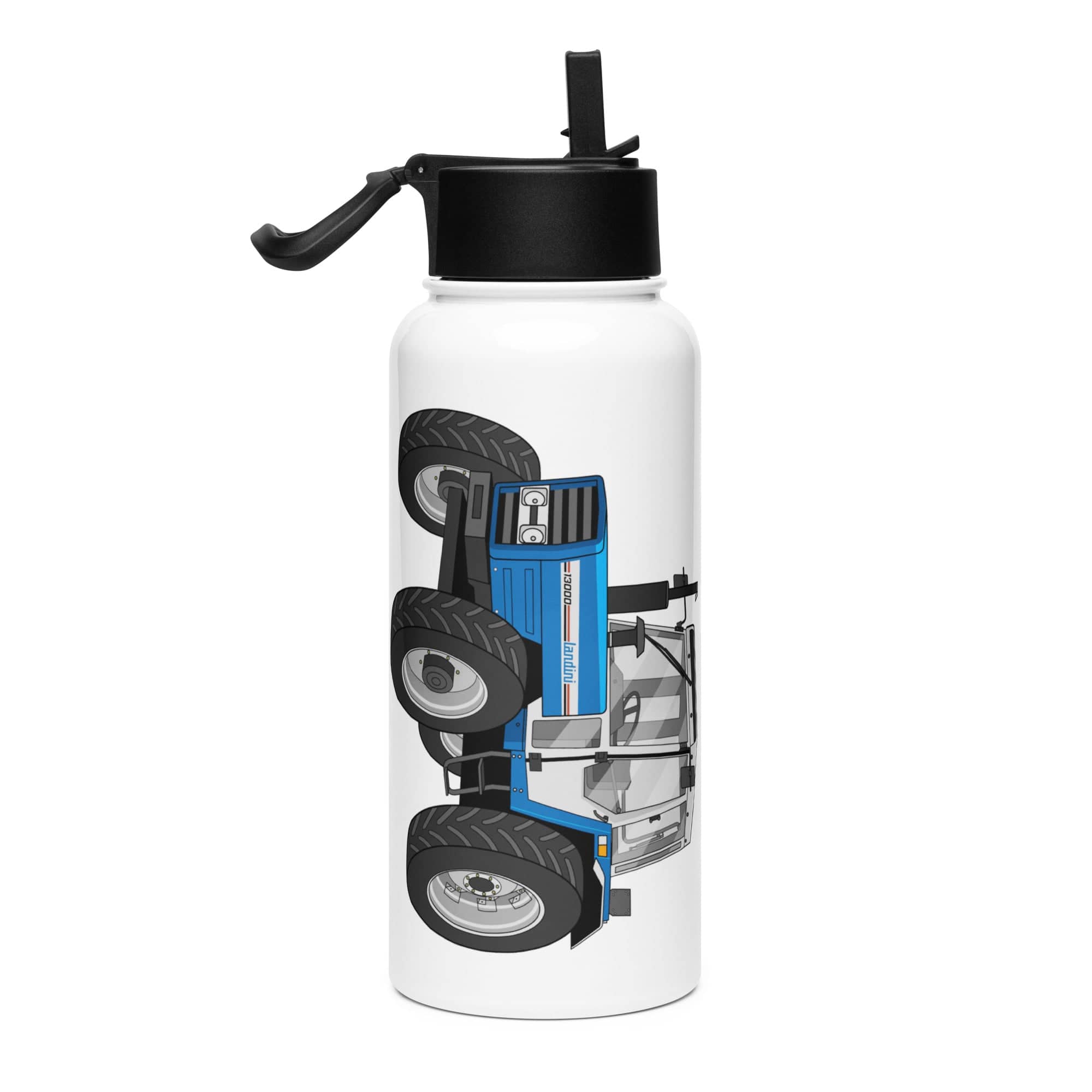The Tractor Mugs Store Landini 13000 | Stainless Steel Water Bottle Quality Farmers Merch