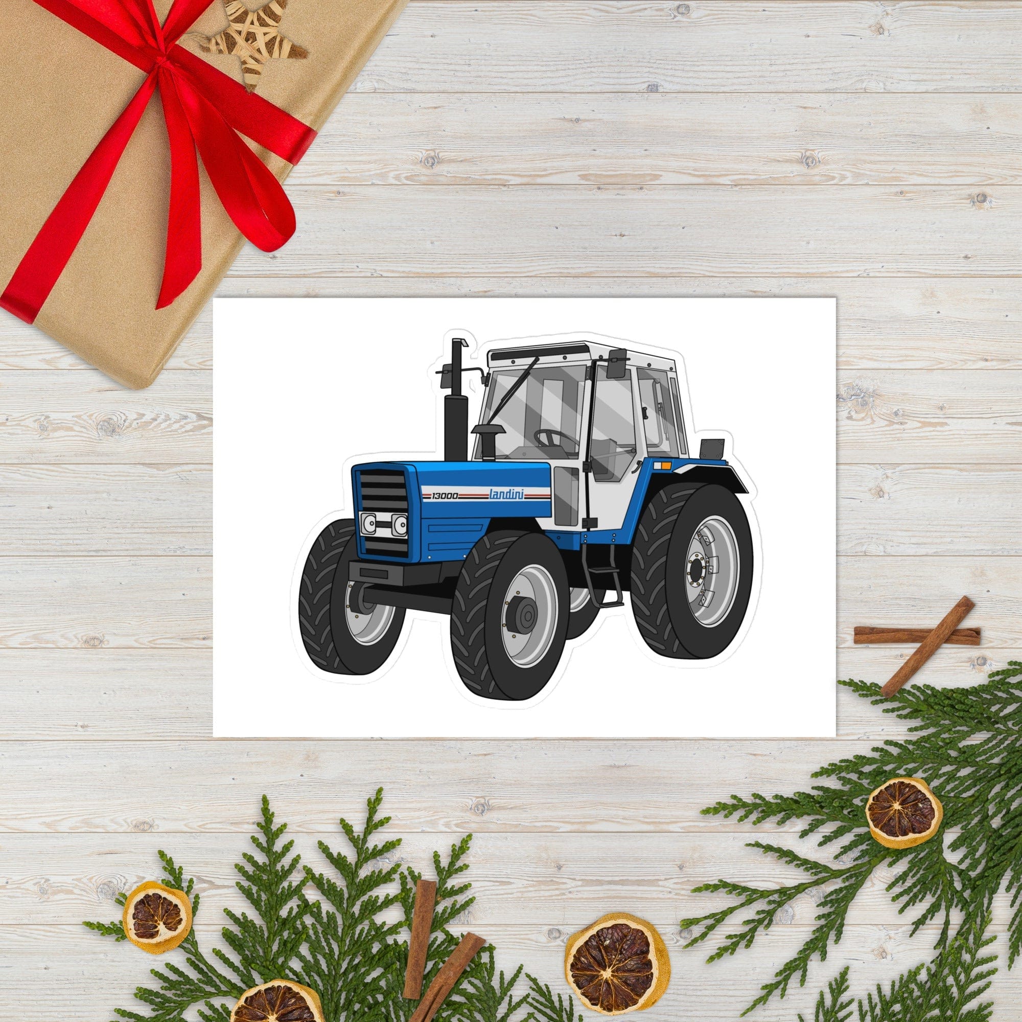 The Tractor Mugs Store Landini 13000 | Sticker sheet Quality Farmers Merch