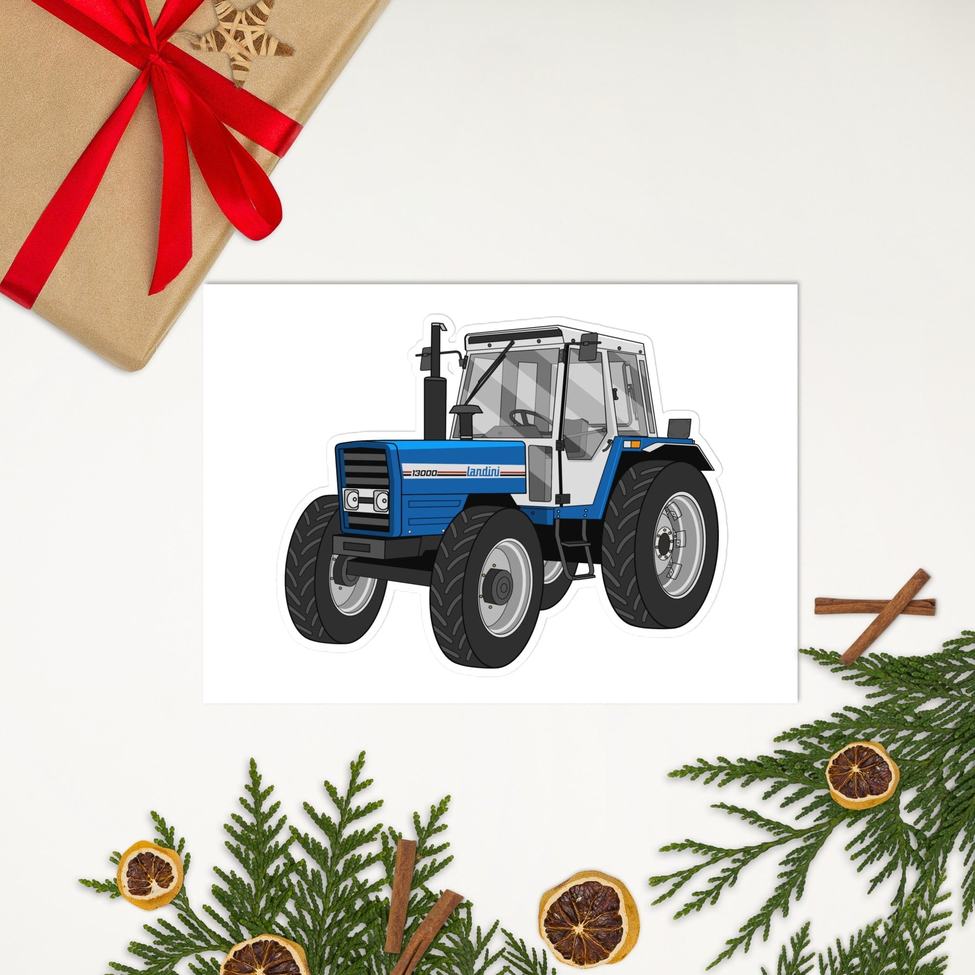 The Tractor Mugs Store Landini 13000 | Sticker sheet Quality Farmers Merch