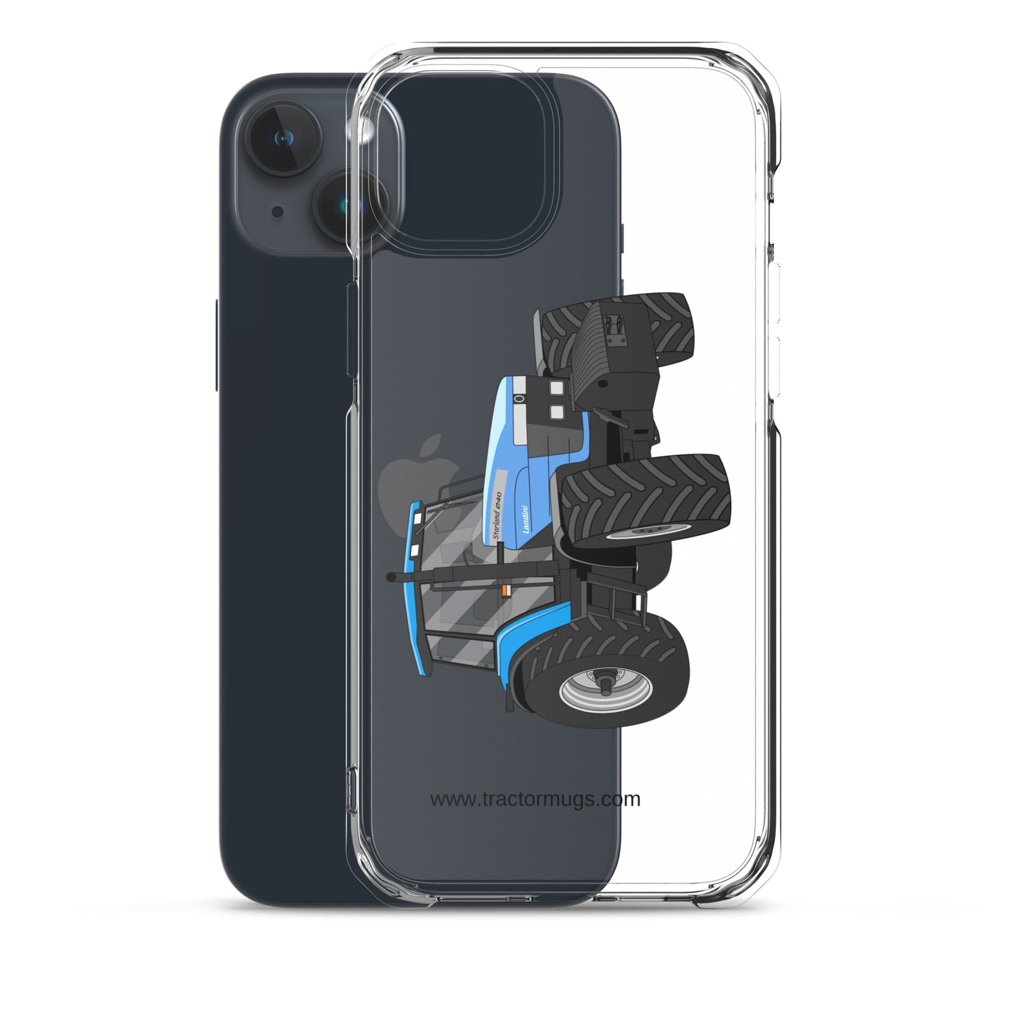 The Tractor Mugs Store Landini Starland 240 | Clear Case for iPhone® Quality Farmers Merch