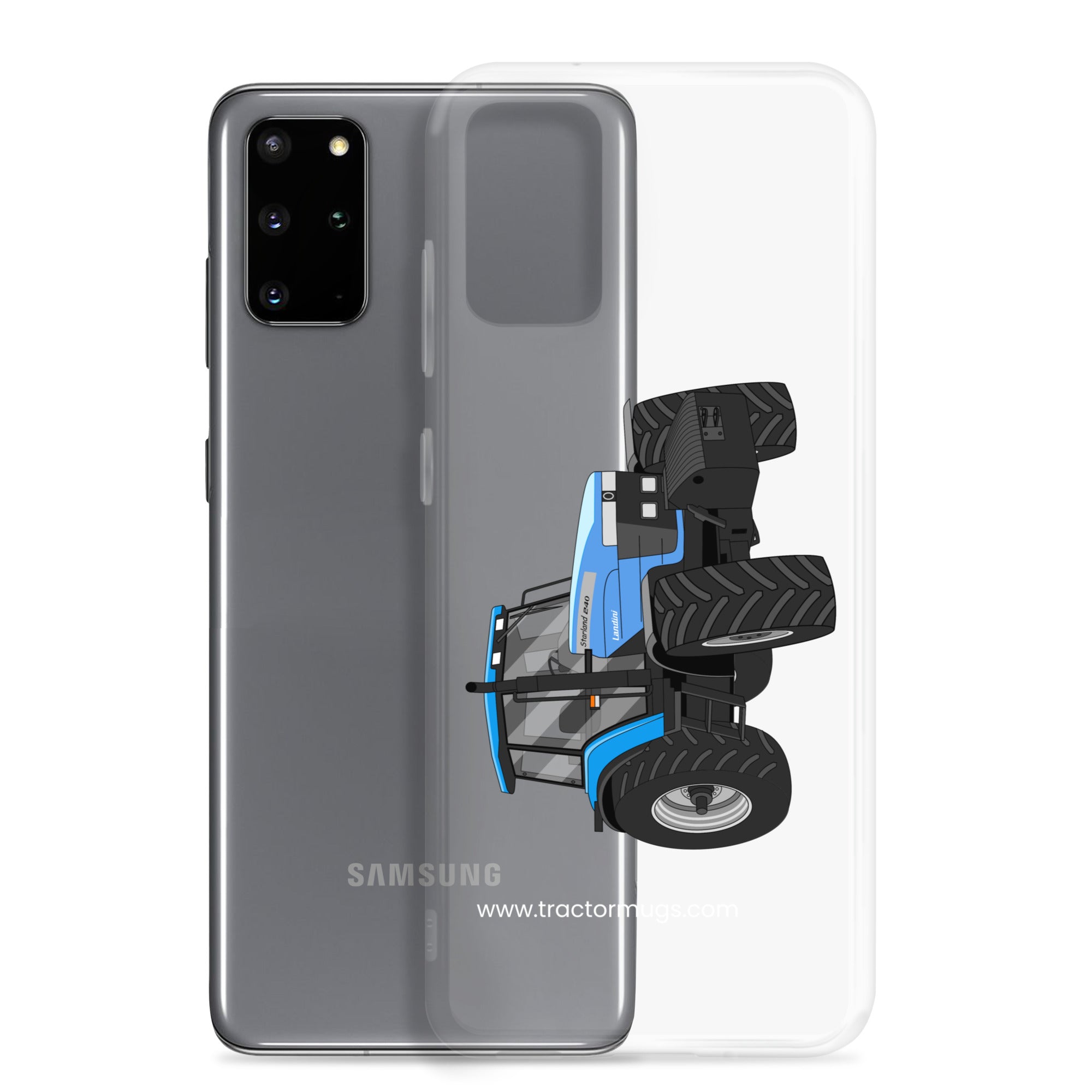 The Tractor Mugs Store Landini Starland 240 | Clear Case for Samsung® Quality Farmers Merch