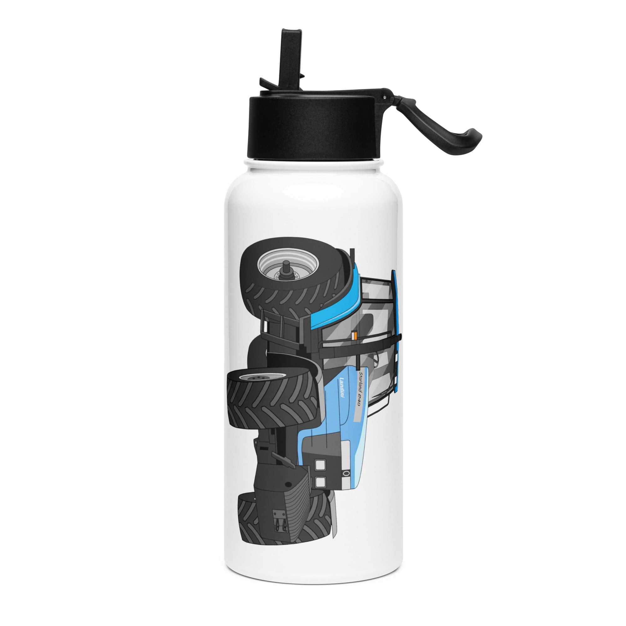 The Tractor Mugs Store Landini Starland 240 | Stainless Steel Water Bottle Quality Farmers Merch