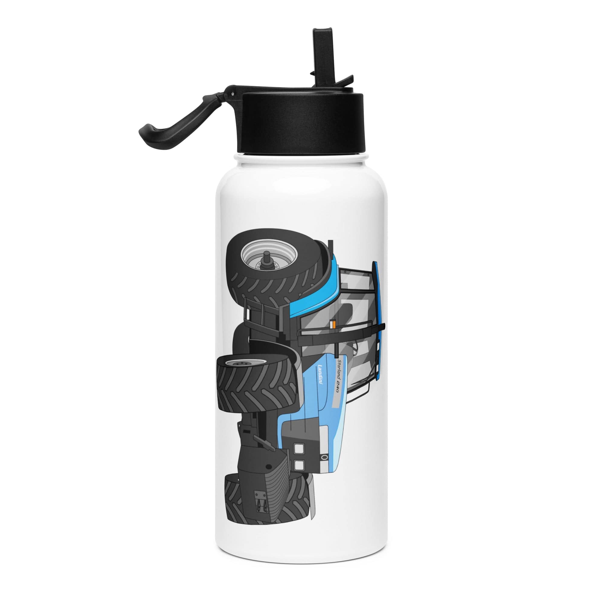 The Tractor Mugs Store Landini Starland 240 | Stainless Steel Water Bottle Quality Farmers Merch