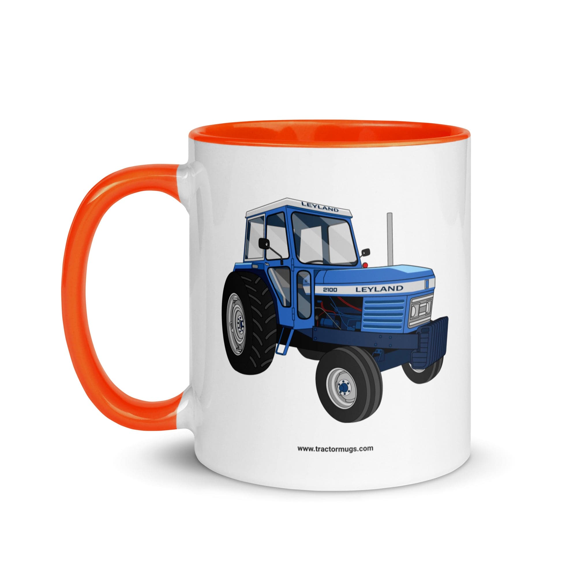 The Tractor Mugs Store Leyland 2100 | Mug with Color Inside Quality Farmers Merch