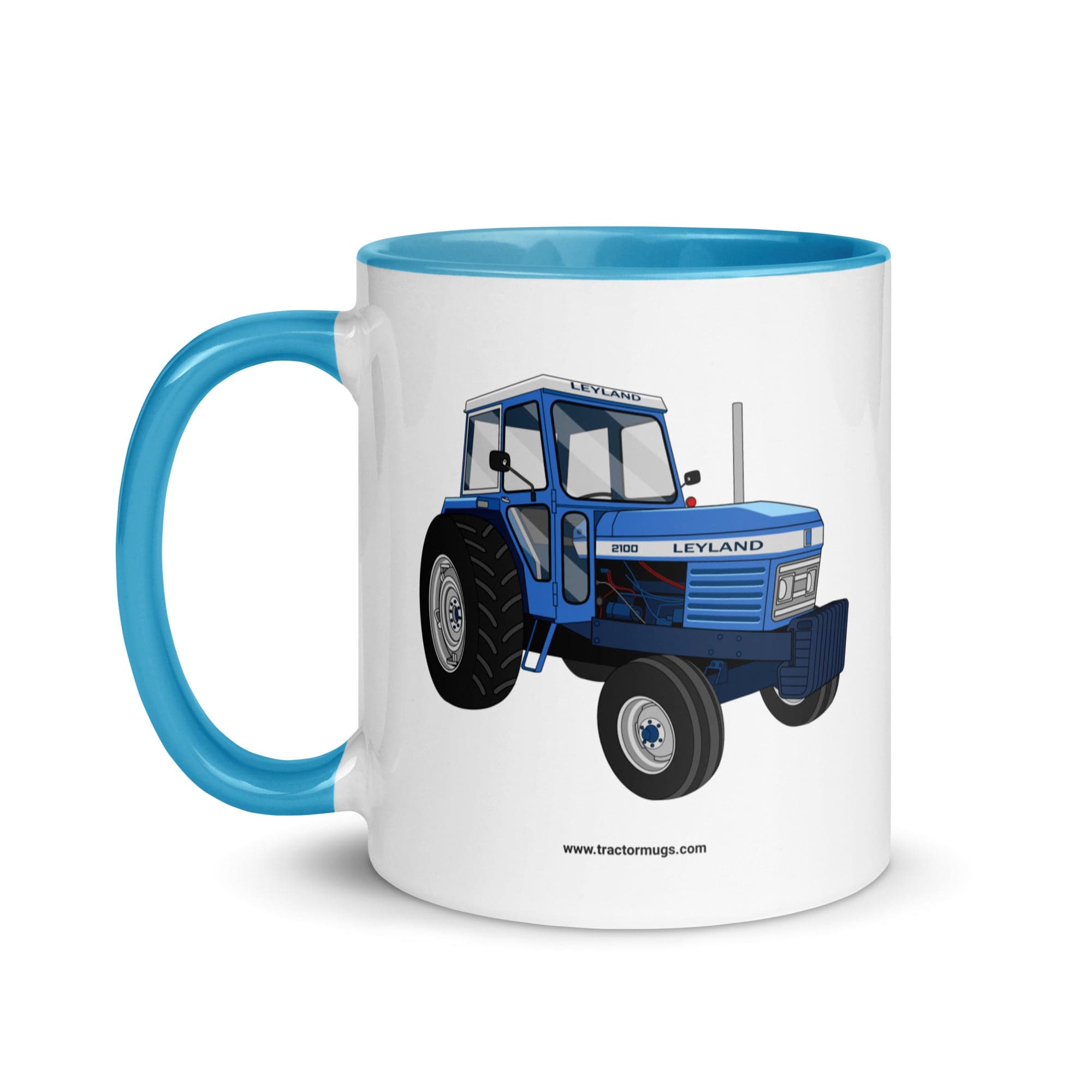 The Tractor Mugs Store Leyland 2100 | Mug with Color Inside Quality Farmers Merch