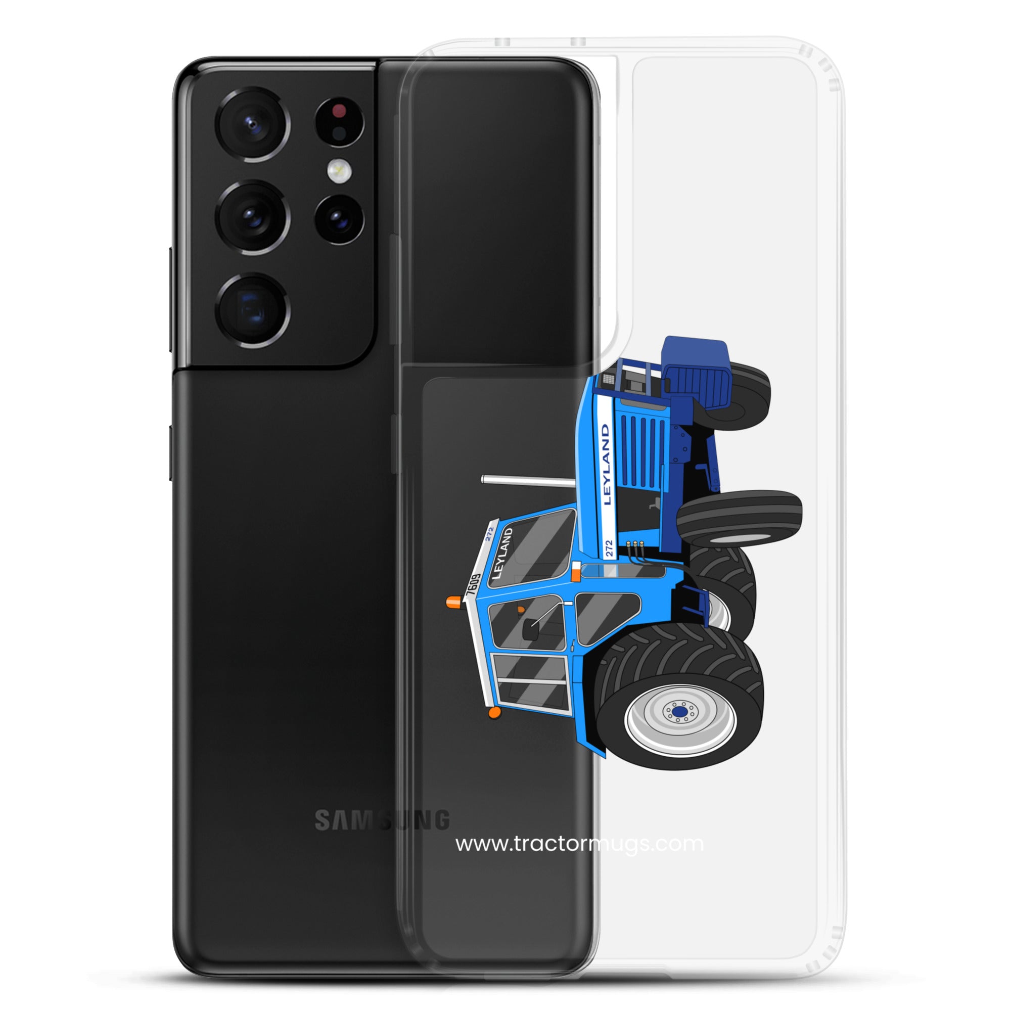 The Tractor Mugs Store Leyland 272 | Clear Case for Samsung® Quality Farmers Merch