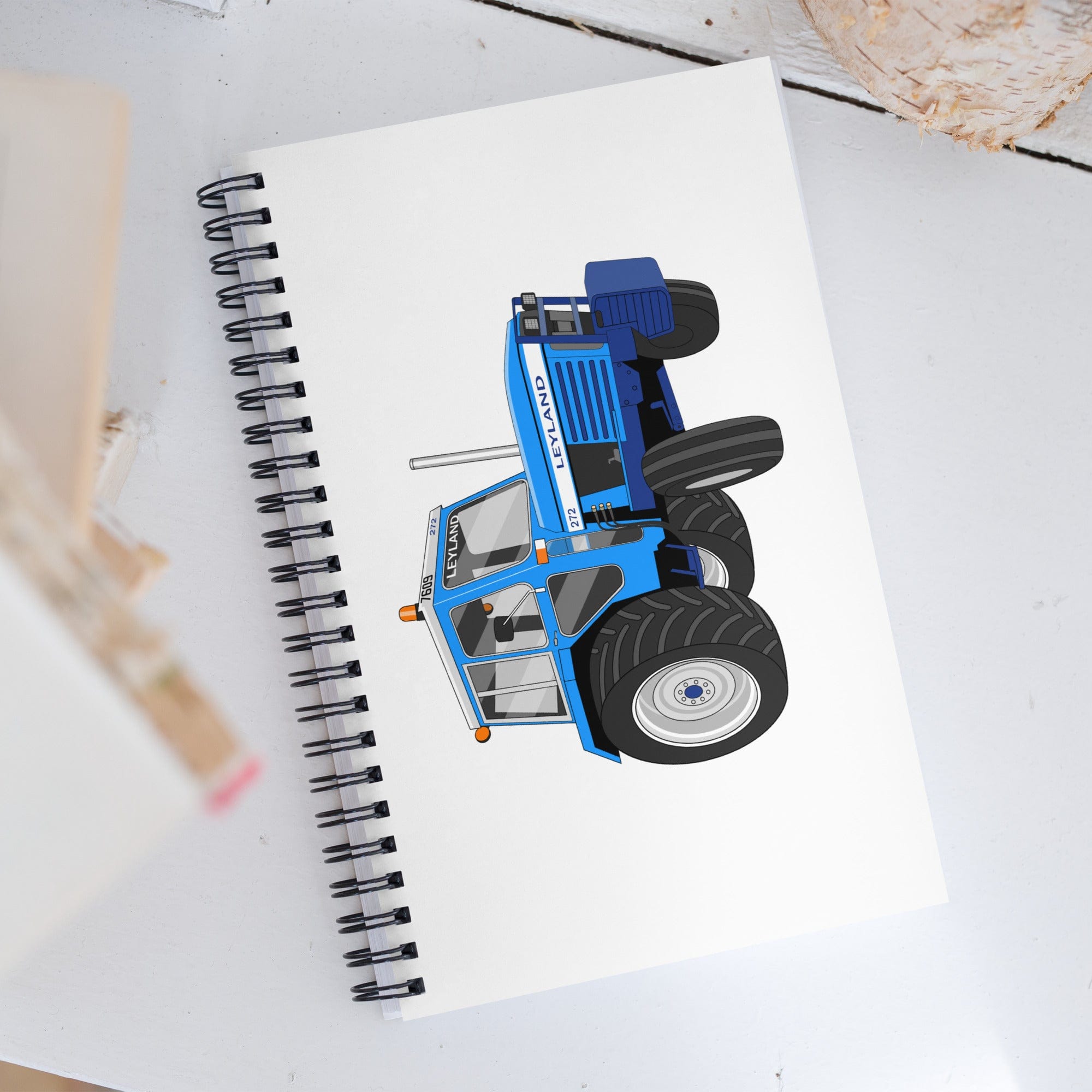 The Tractor Mugs Store Leyland 272 | Spiral notebook Quality Farmers Merch