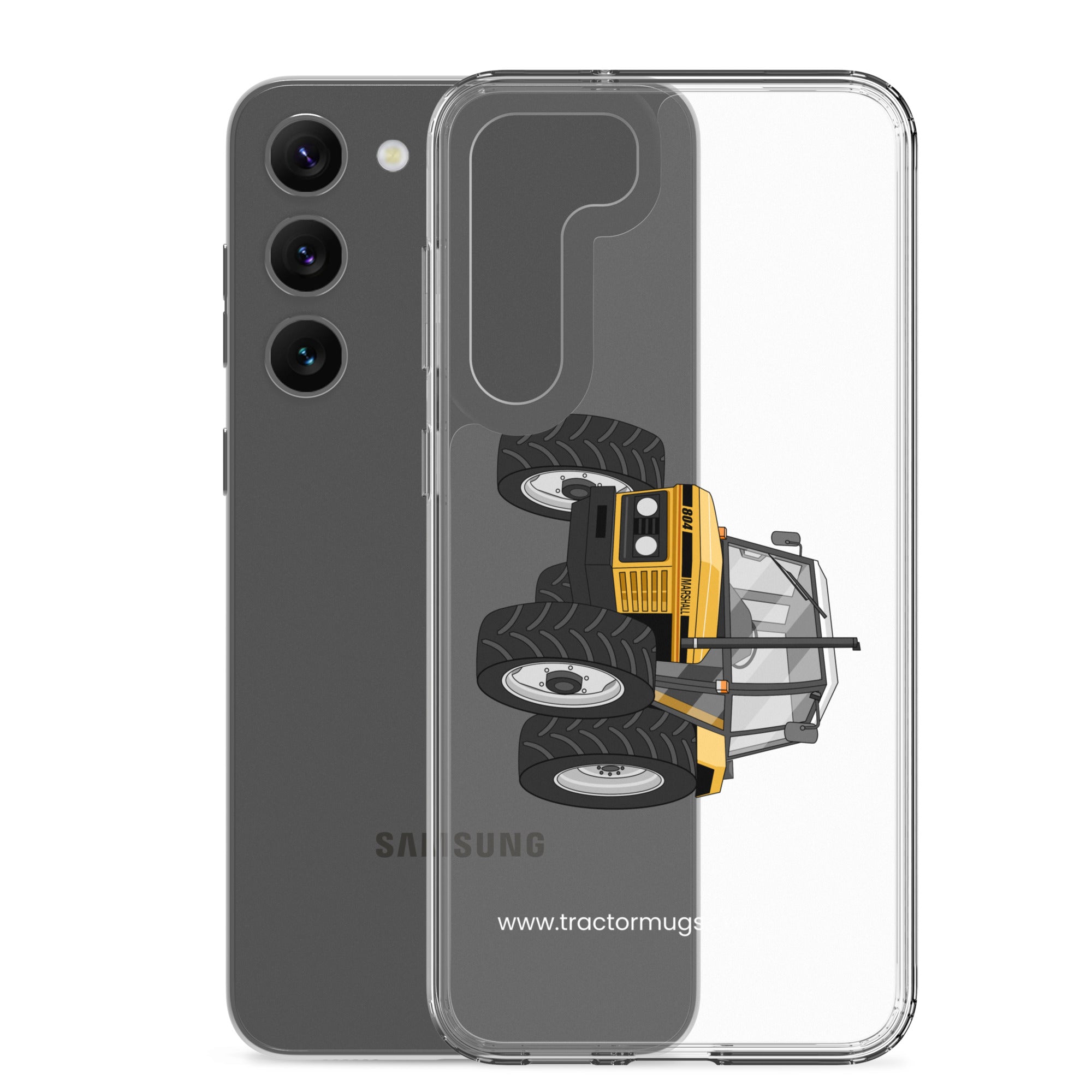 The Tractor Mugs Store Marshall 804 | Clear Case for Samsung® Quality Farmers Merch