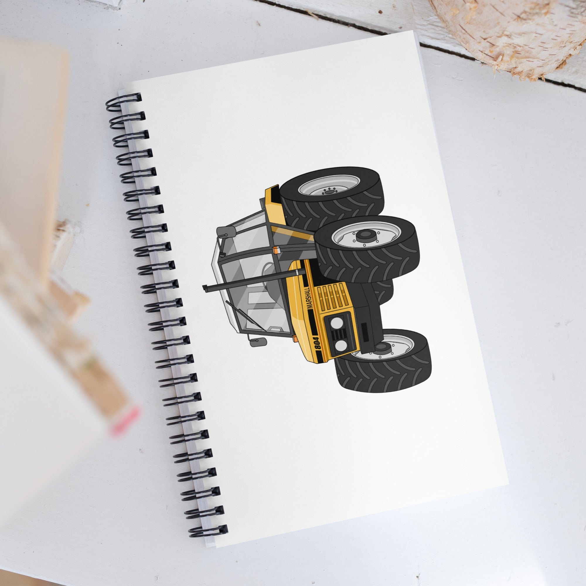 The Tractor Mugs Store Marshall 804 | Spiral notebook Quality Farmers Merch