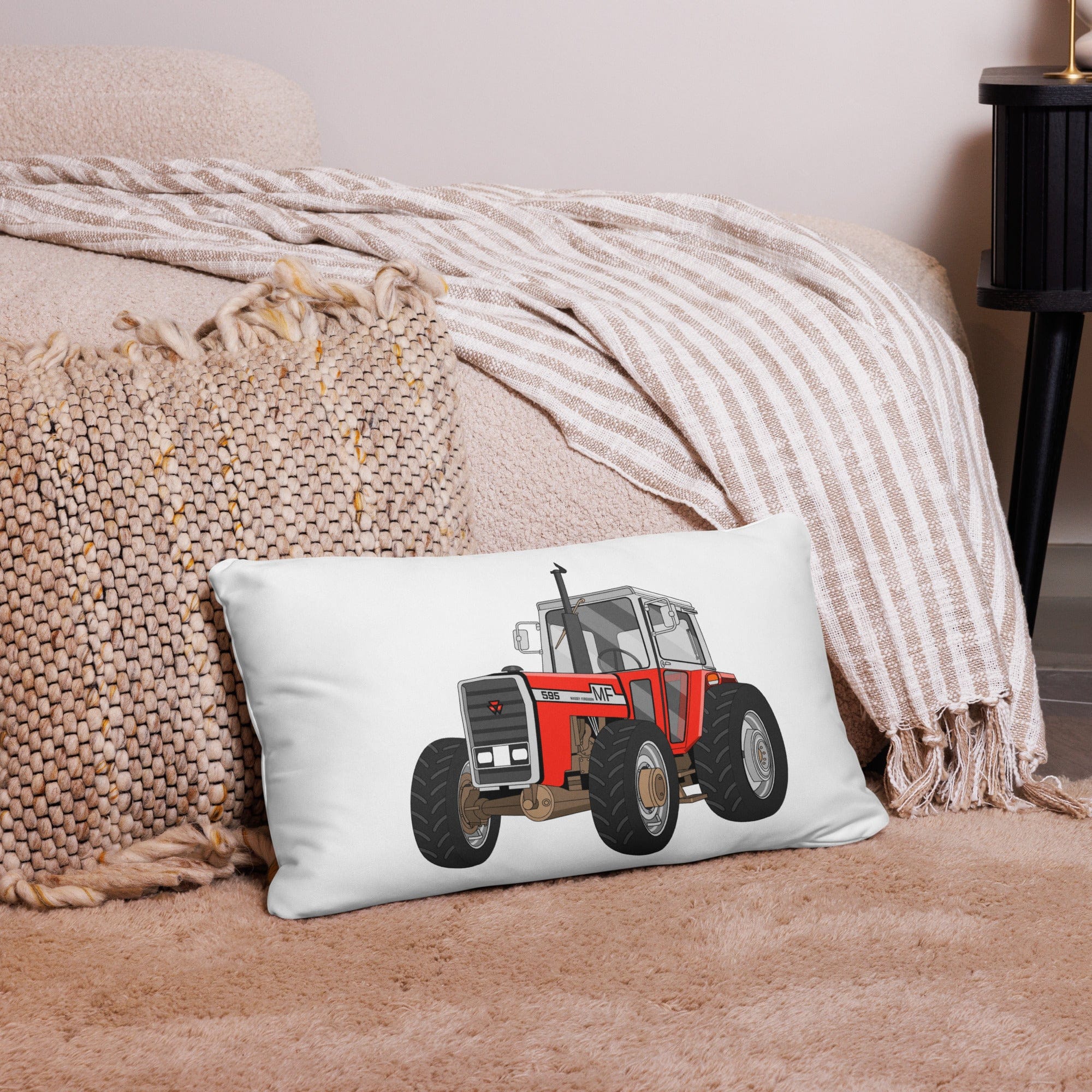 The Tractor Mugs Store Massey 595 | Pillow Case Quality Farmers Merch