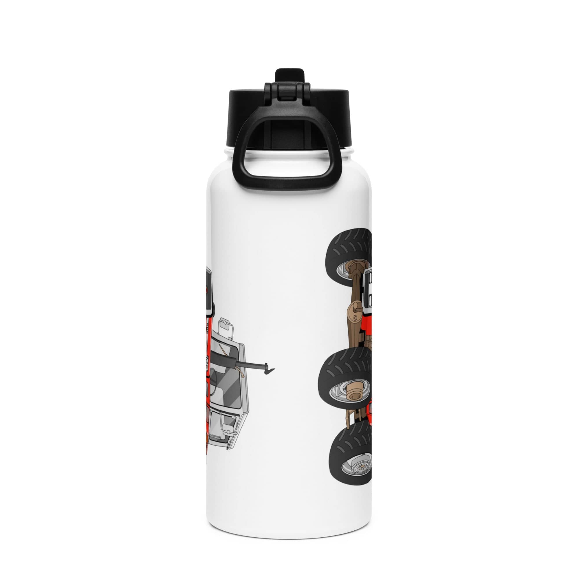 The Tractor Mugs Store Massey 595 | Stainless Steel Water Bottle Quality Farmers Merch