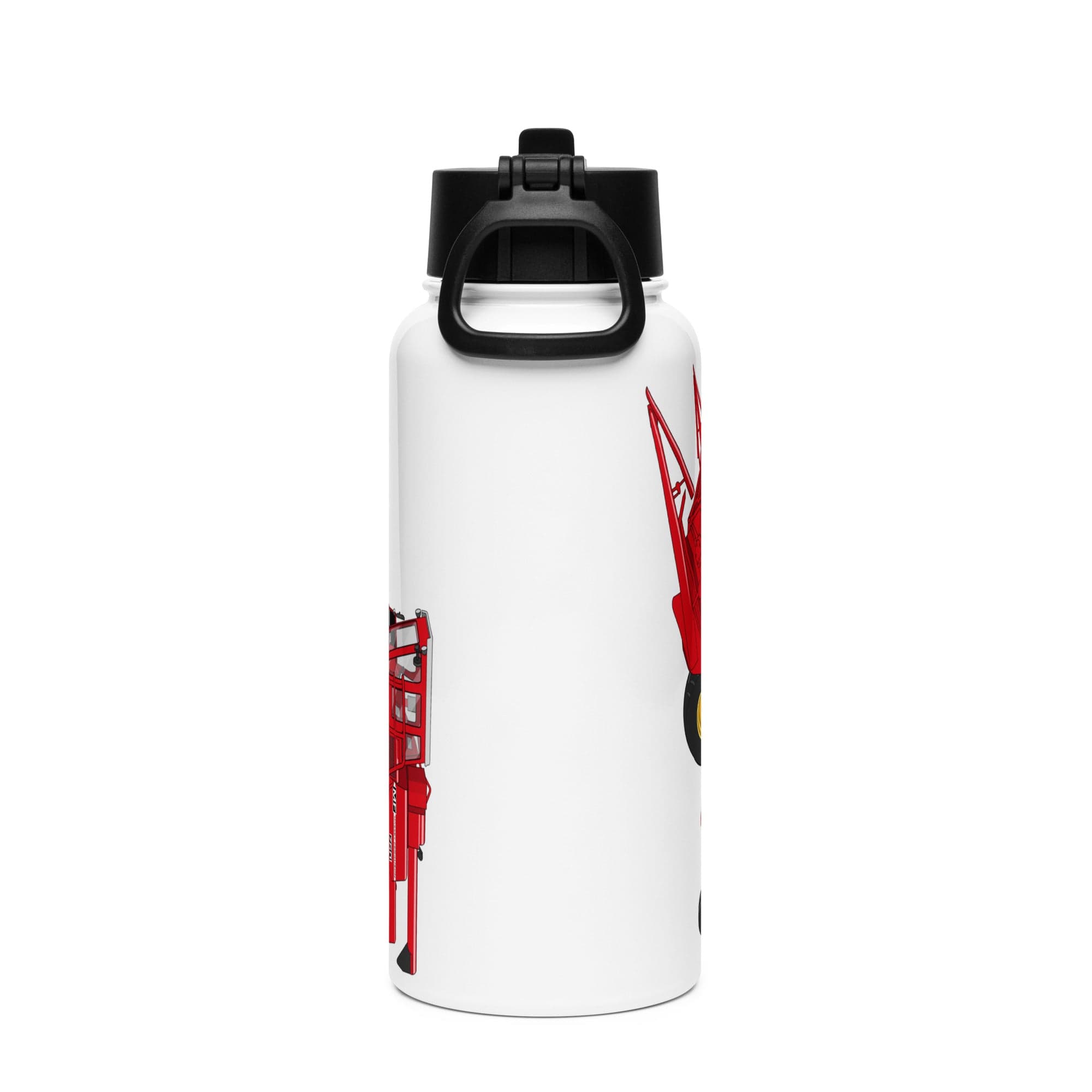 The Tractor Mugs Store Massey 760 Combine Harvester | Stainless Steel Water Bottle Quality Farmers Merch