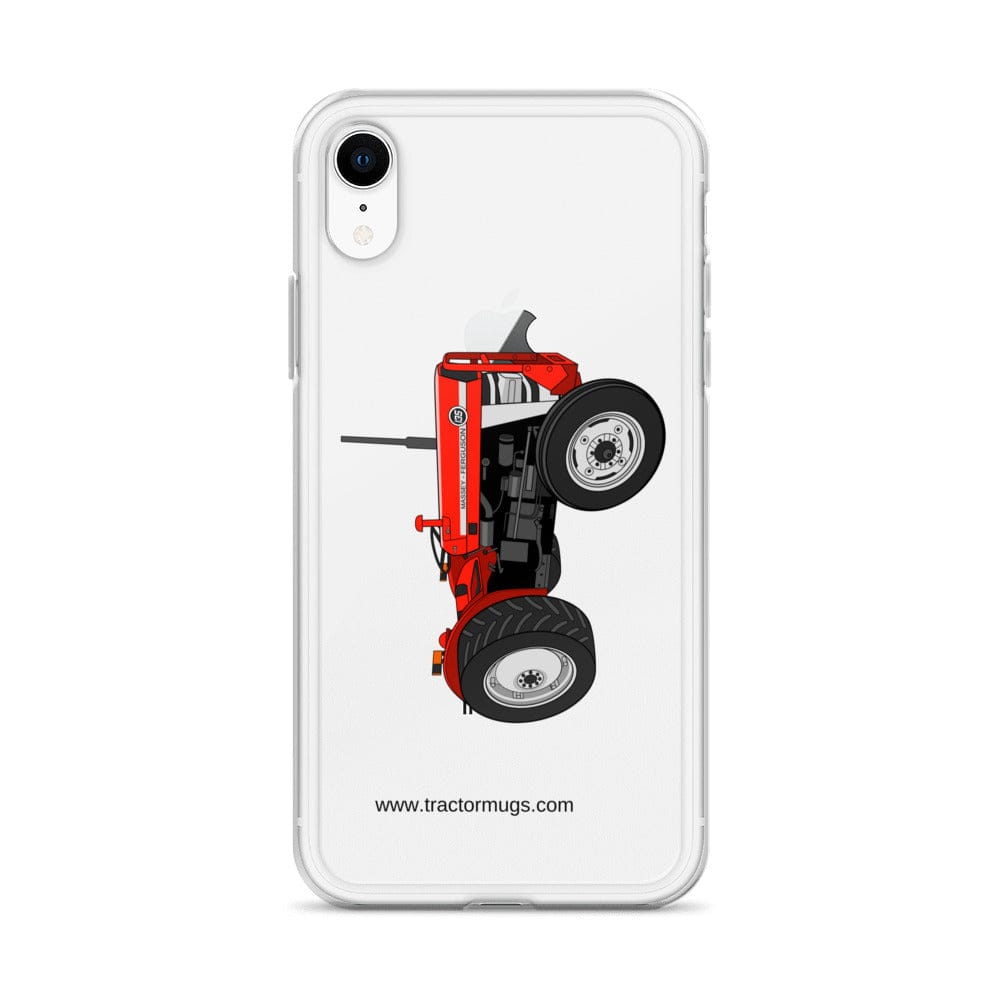 The Tractor Mugs Store Massey Ferguson 135 with cab | Clear Case for iPhone® Quality Farmers Merch