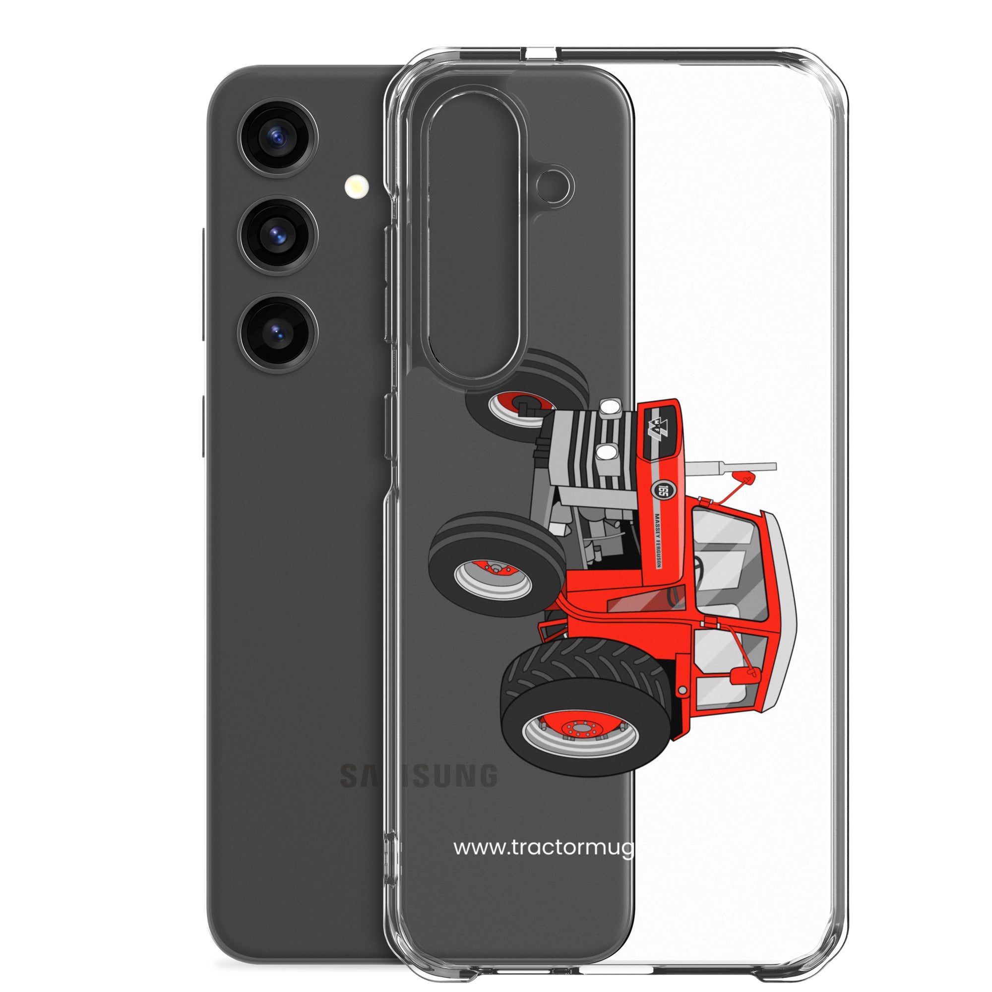 The Tractor Mugs Store Massey Ferguson 165 | Clear Case for Samsung® Quality Farmers Merch