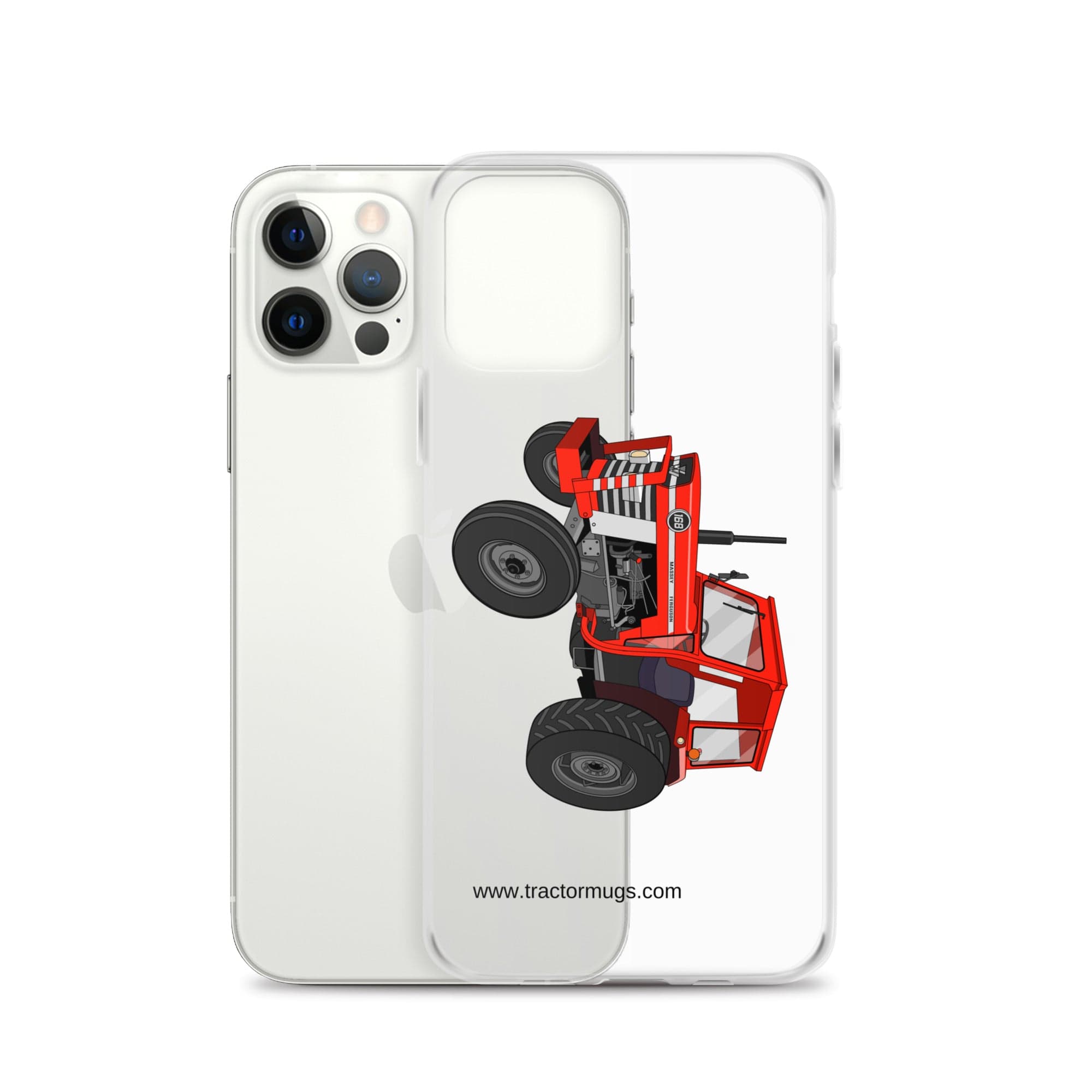 The Tractor Mugs Store Massey Ferguson 168 | Clear Case for iPhone® Quality Farmers Merch