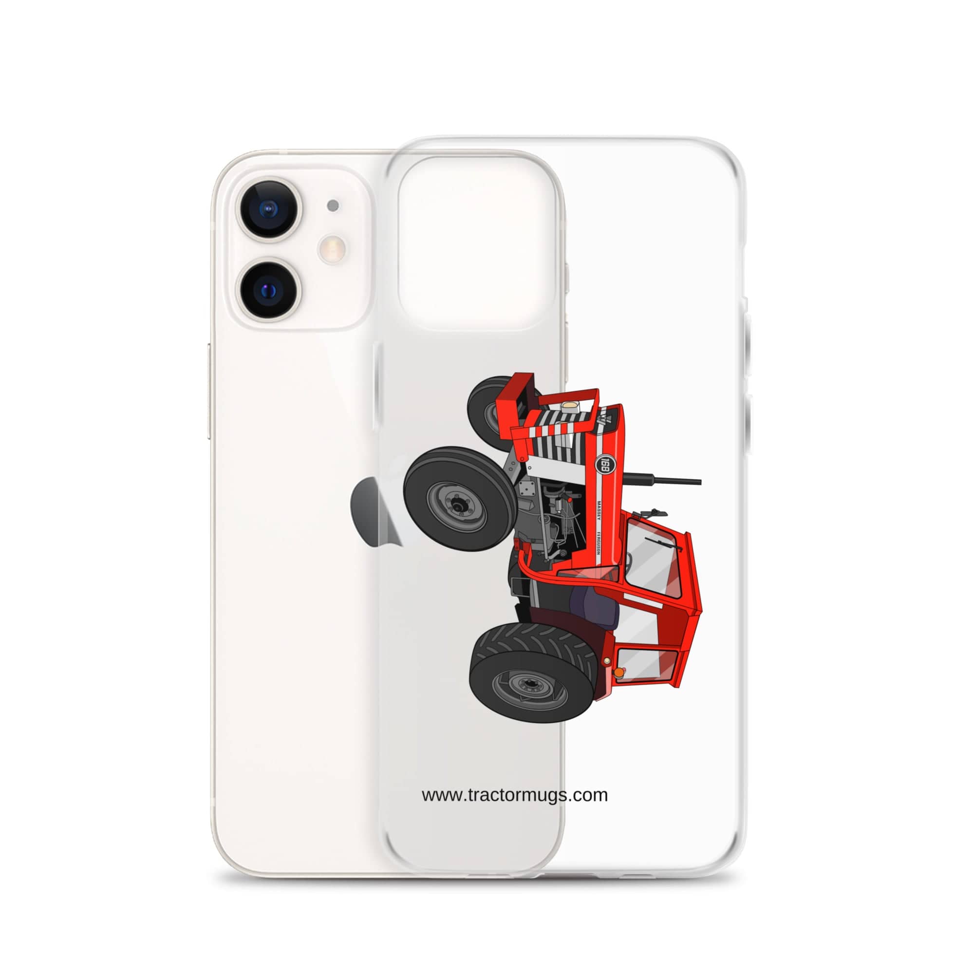 The Tractor Mugs Store Massey Ferguson 168 | Clear Case for iPhone® Quality Farmers Merch